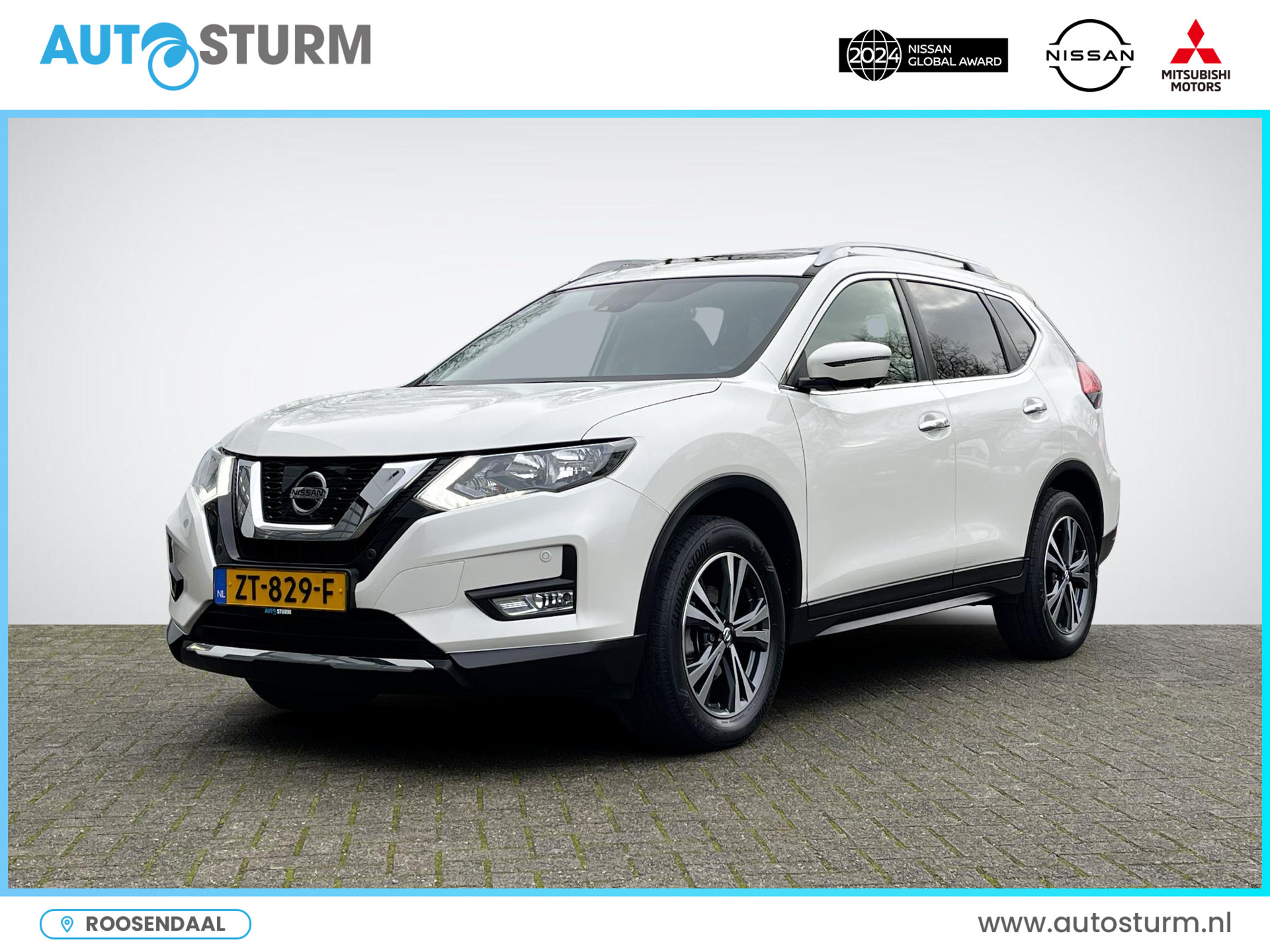 Nissan X-Trail 1.6 DIG-T N-Connecta | Trekhaak | Panoramadak | Navigatie | 360° Camera | Keyless Entry | Cruise & Climate Control | Rijklaarprijs!