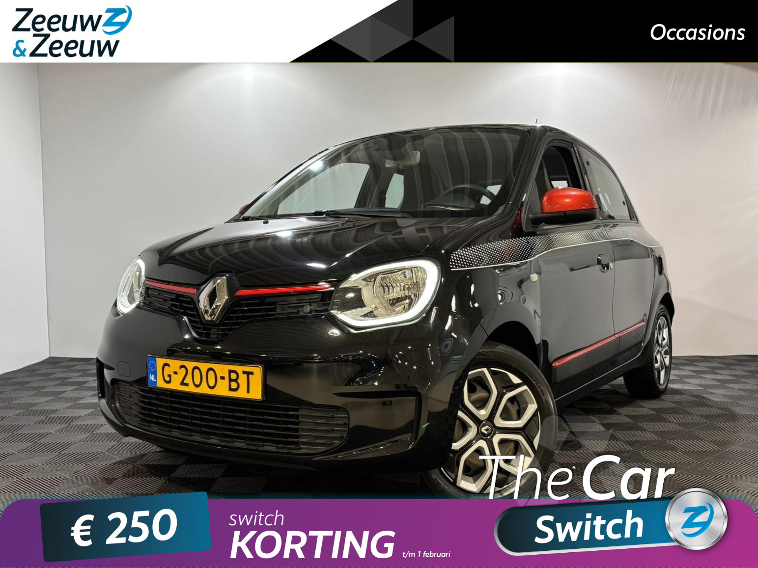 Renault Twingo 1.0 - 75PK SCe Collection | 1e eigenaar | Airco | Apple CarPlay/Android Auto | Bluetooth | Elektrische Ramen & Spiegels | Licht Sensor | LED Dagrijverlichting |