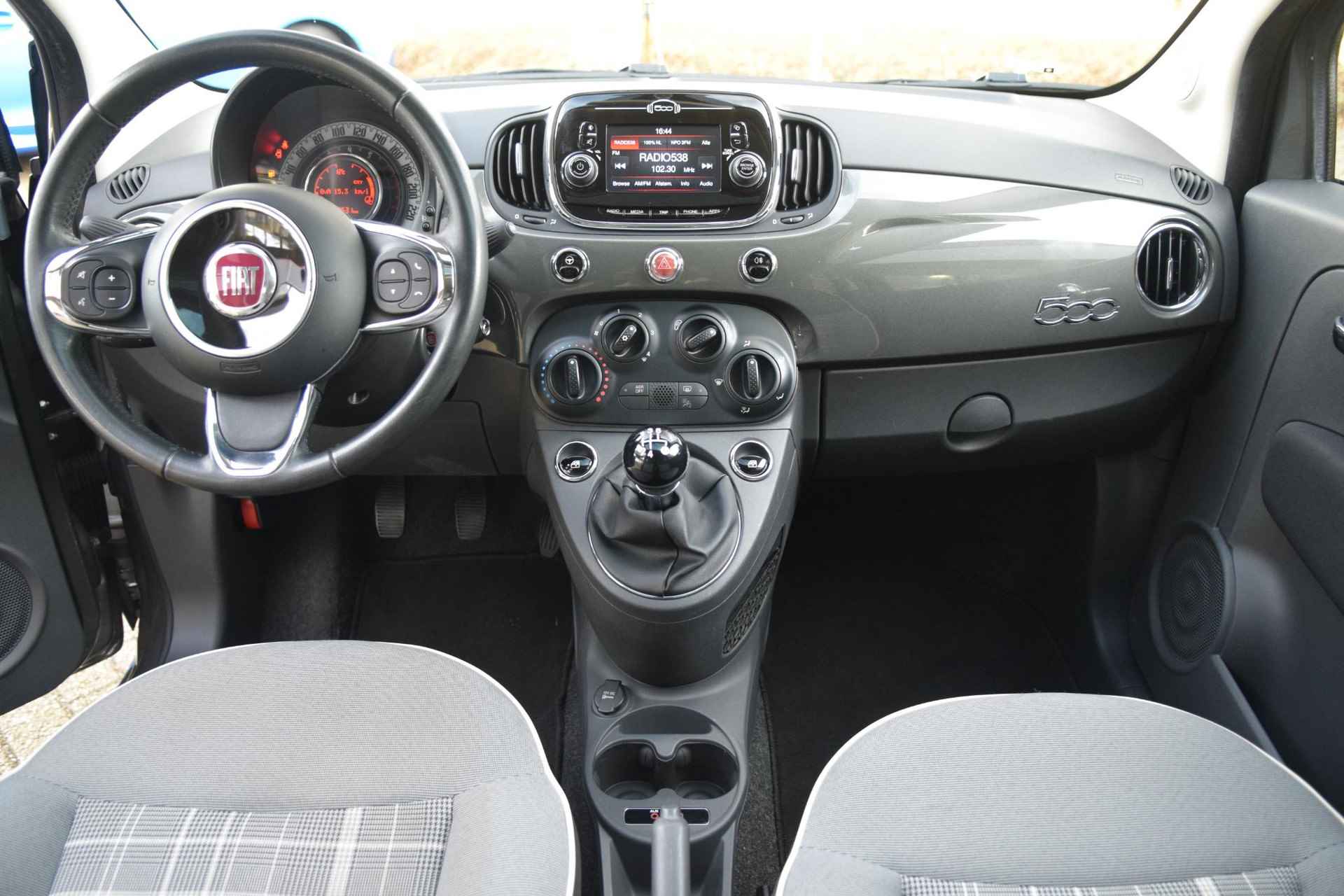 Fiat 500 1.2 Lounge met Airco/Pano/Lmv/BT Tel/Cruise contro - 11/41