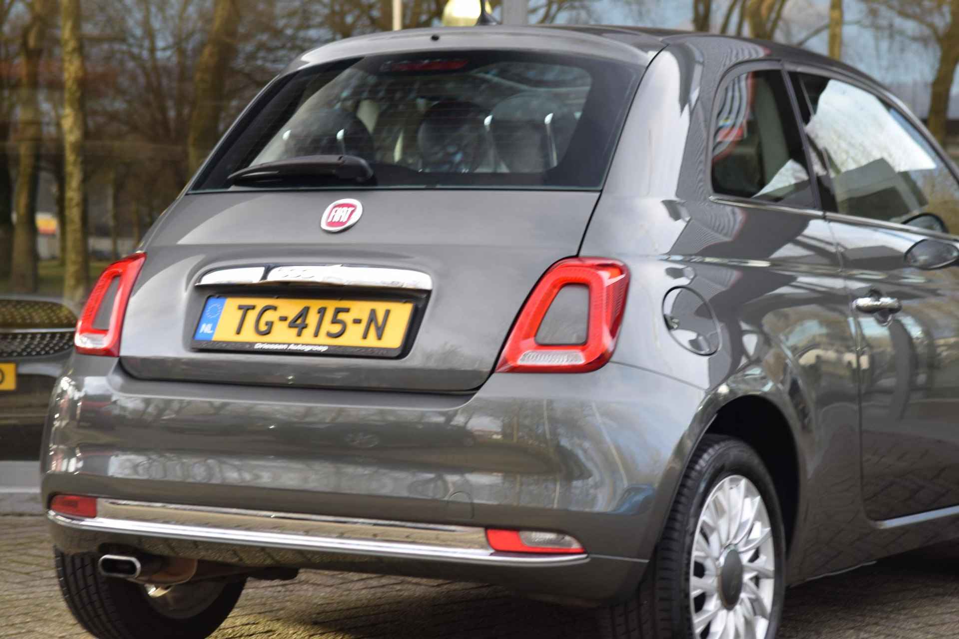 Fiat 500 1.2 Lounge met Airco/Pano/Lmv/BT Tel/Cruise contro - 19/41