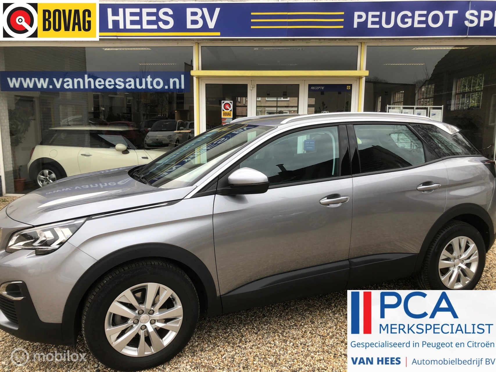Peugeot 3008 - 1.2 PureTech Blue Lease Executive 130pk navi | clima | camera | LMV bij viaBOVAG.nl