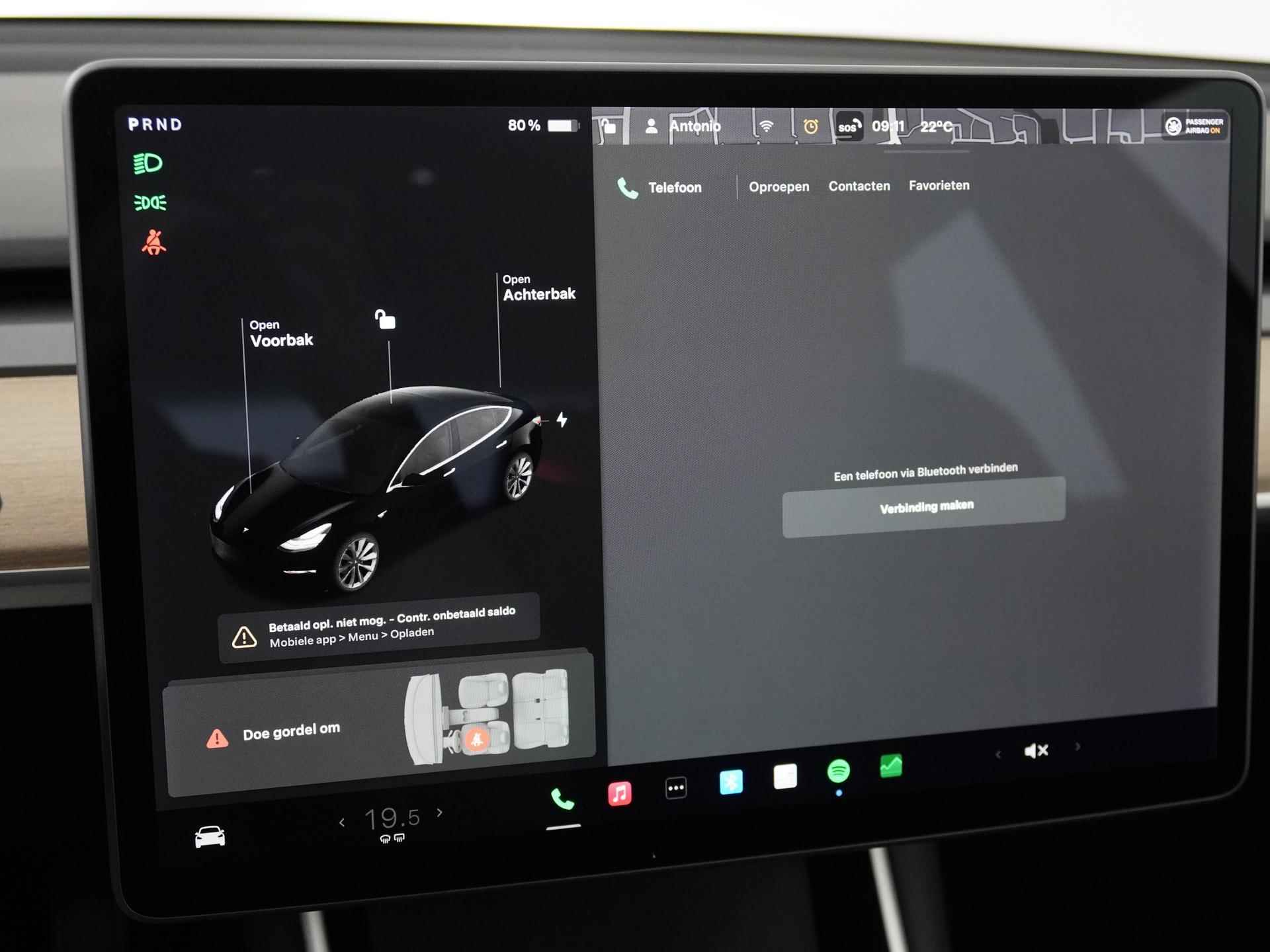 Tesla Model 3 Long Range AWD Dual | Camera | Adapt.cruise | Blind spot | Premium audio | Zondag open! - 16/42