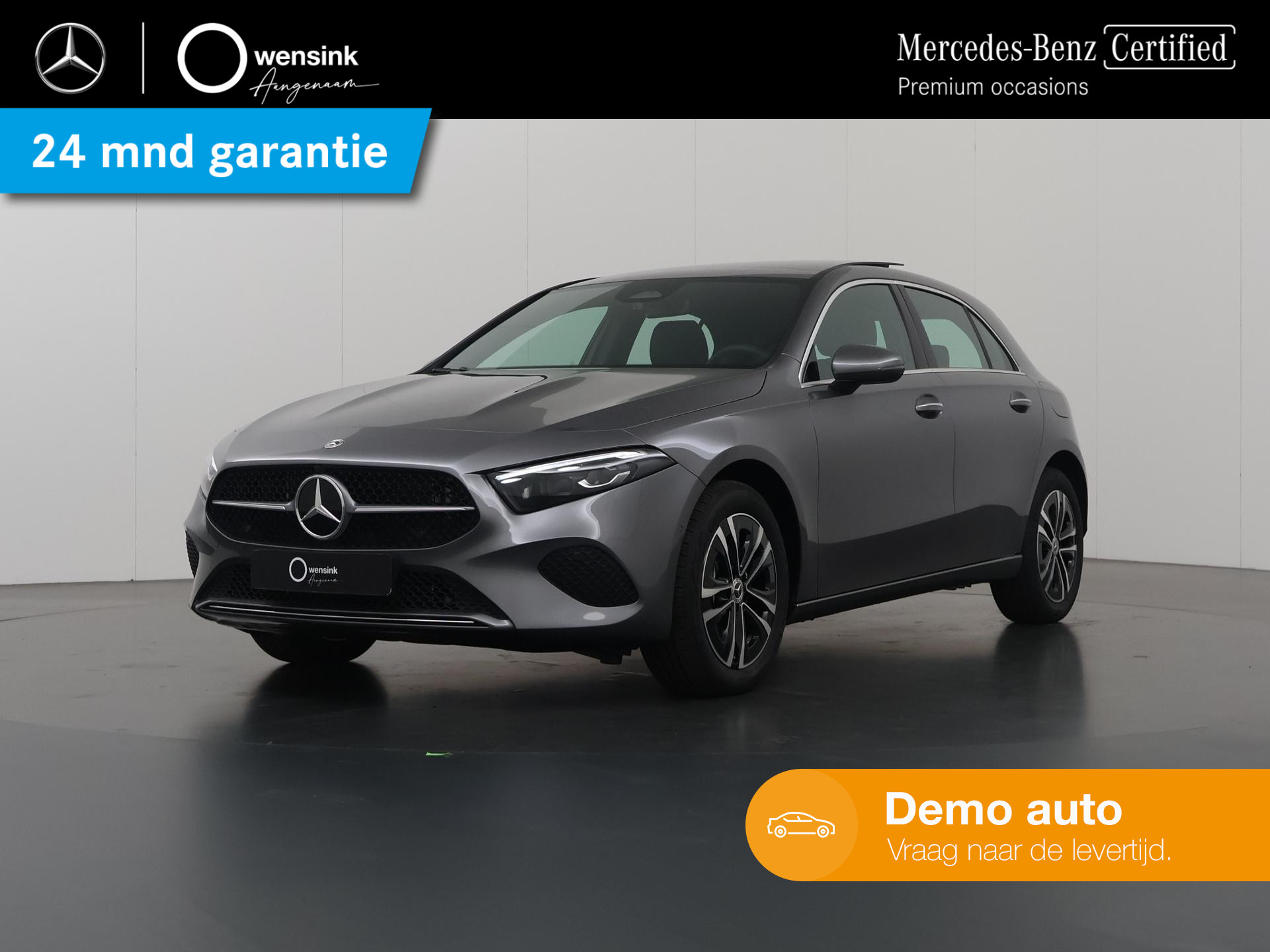 Mercedes-Benz A-klasse 250 e Star Edition Luxury Line | Trekhaak | Panoramadak | Keyless Entry | MultiBEAM LED | Sfeerverlichting |