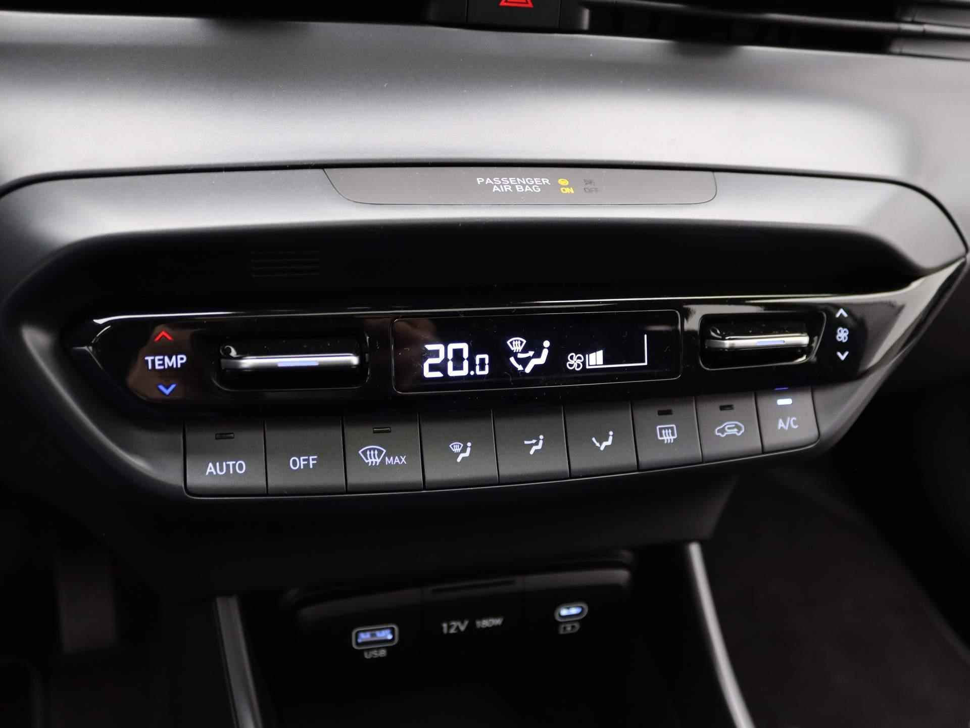 Hyundai i20 1.0 T-GDI Premium Sky | Rally Edition pakket | Schuif-/ Kantel dak | Stoelverwarming | Stuurverwarming | Bose | 18 Inch Lmv | - 21/48