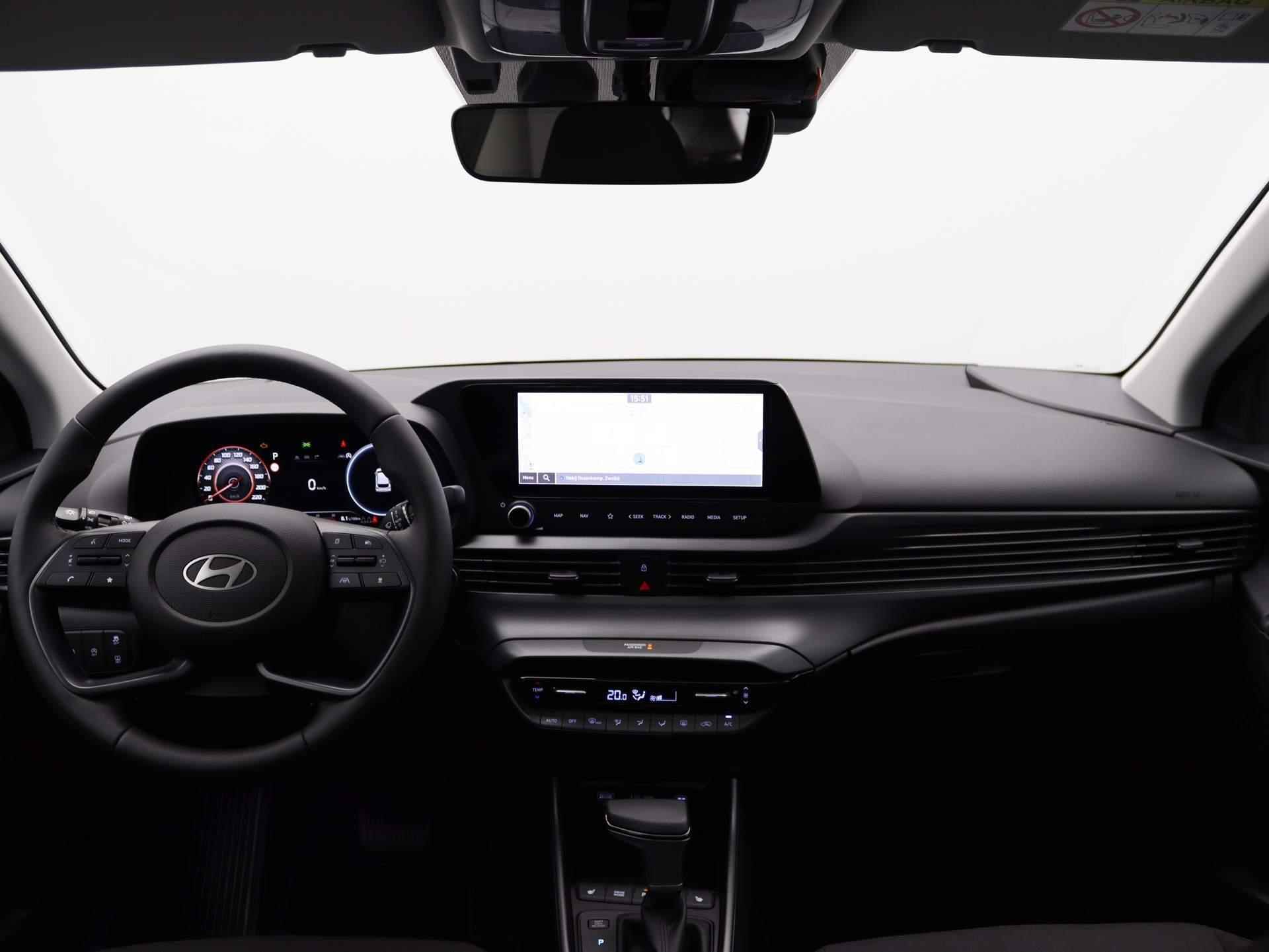 Hyundai i20 1.0 T-GDI Premium Sky | Rally Edition pakket | Schuif-/ Kantel dak | Stoelverwarming | Stuurverwarming | Bose | 18 Inch Lmv | - 30/48