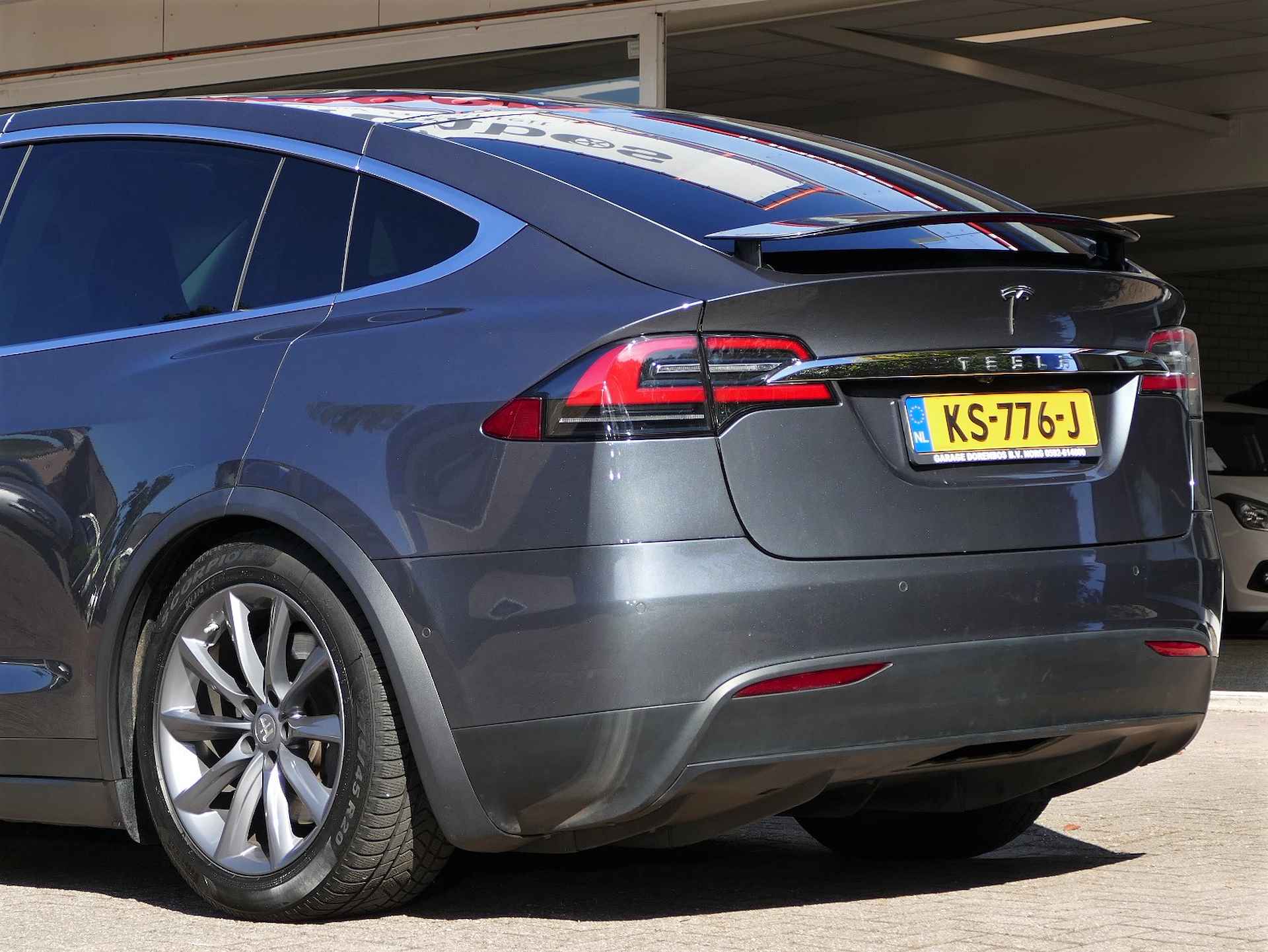 Tesla Model X 75D Base 7persoons | GRATIS laden | stoelventilatie | leer | verwarmd stuur - 4/63