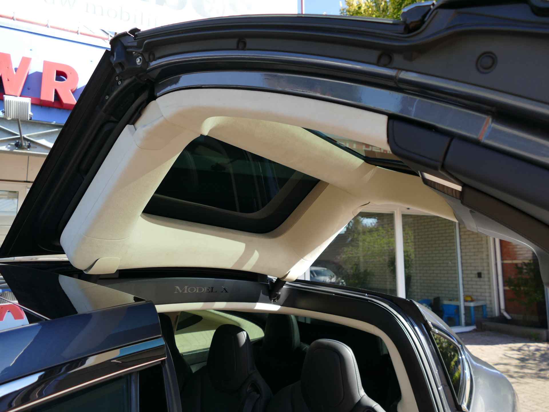 Tesla Model X 75D Base 7persoons | GRATIS laden | stoelventilatie | leer | verwarmd stuur - 12/63