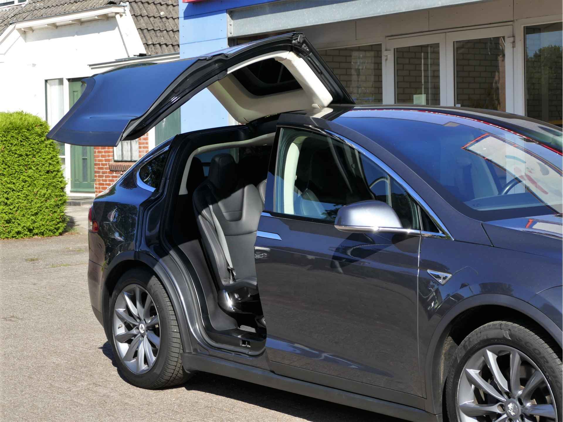 Tesla Model X 75D Base 7persoons | GRATIS laden | stoelventilatie | leer | verwarmd stuur - 14/63