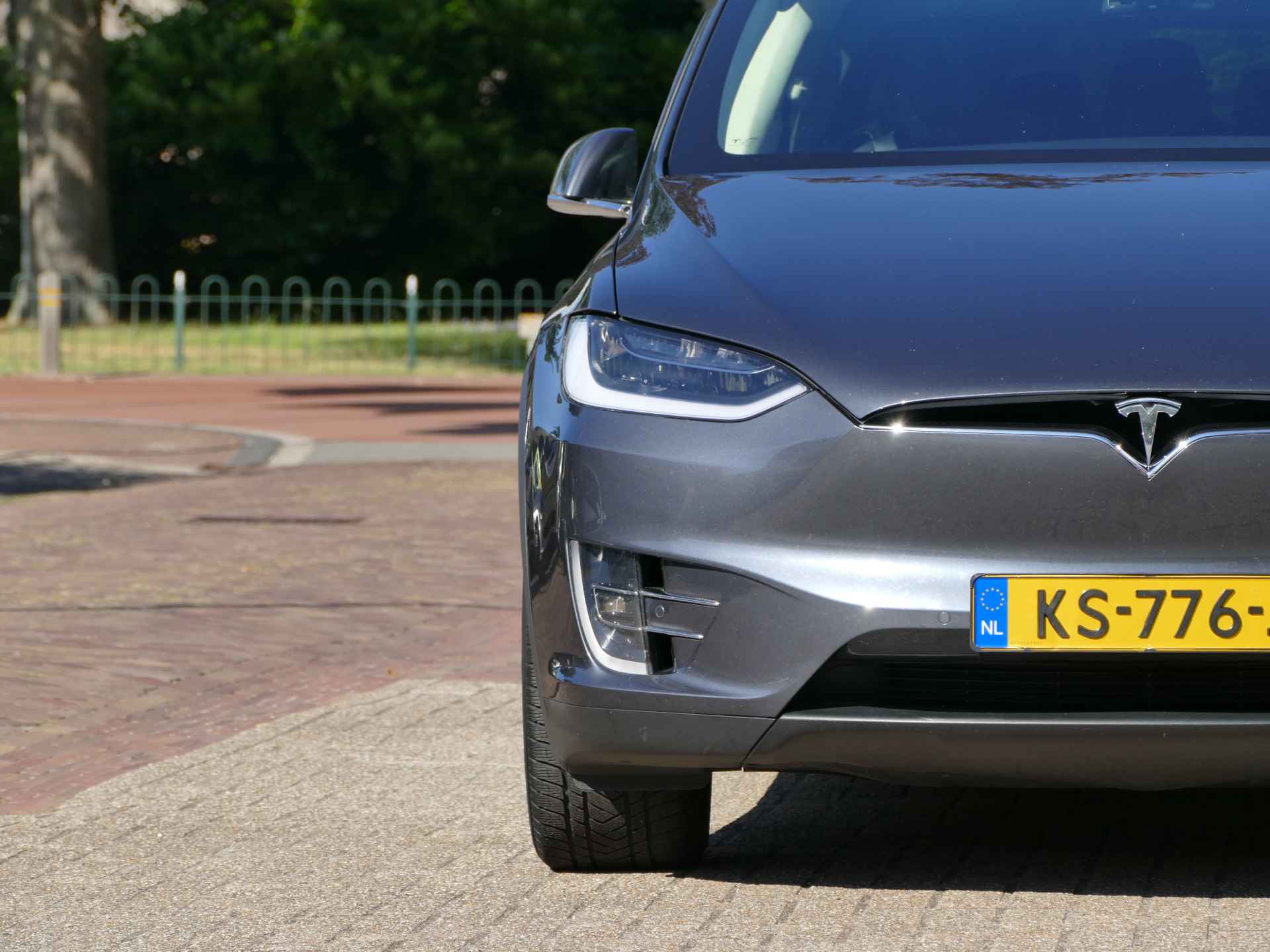 Tesla Model X 75D Base 7persoons | GRATIS laden | stoelventilatie | leer | verwarmd stuur - 56/63