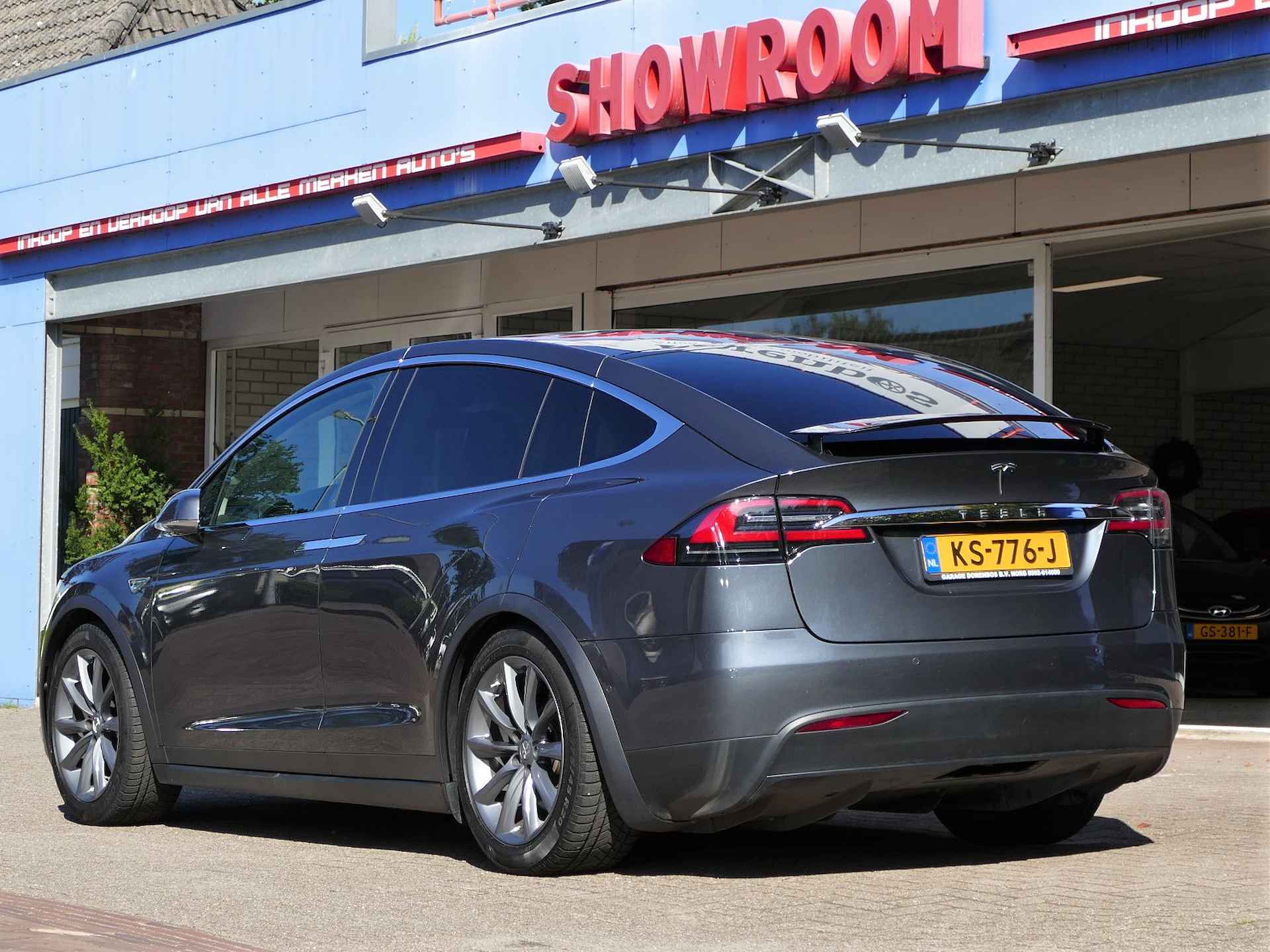 Tesla Model X 75D Base 7persoons | GRATIS laden | stoelventilatie | leer | verwarmd stuur - 62/63