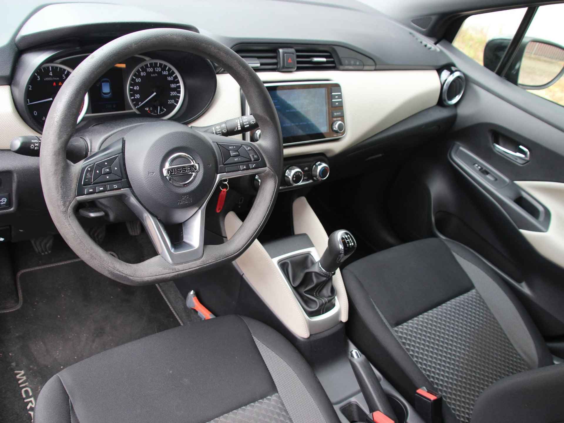Nissan Micra 1.0 IG-T Acenta / PRIJS = RIJKLAAR! / Apple Carplay/Android Auto | Airco | Cruise Control | Bluetooth Tel. | DAB - 9/23