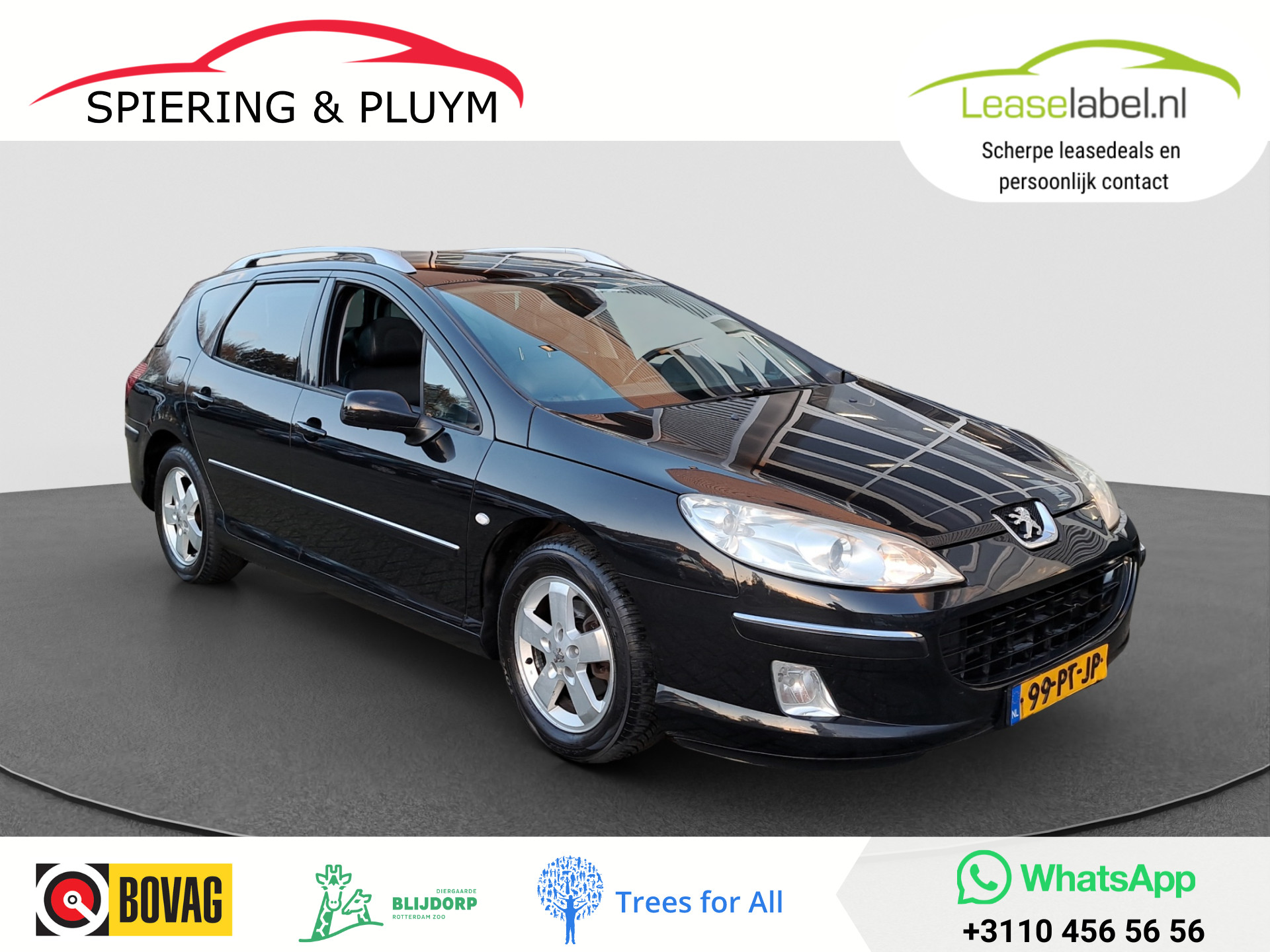 Peugeot 407 SW 2.0-16V XT Pack | Leder | Panodak | Aant. Onderh.