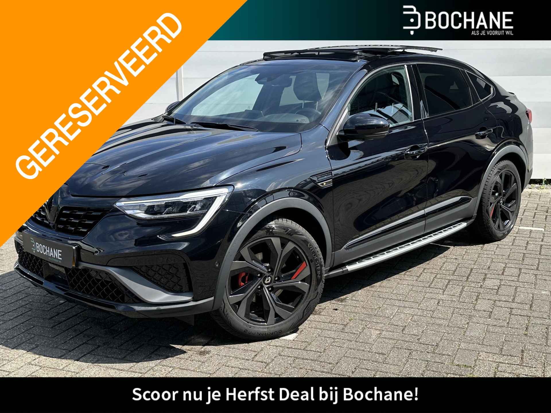 Renault Arkana 1.6 E-Tech Hybrid 145 R.S. Line | Automaat | Leder | A. Camera | Open Dak | Groot Scherm | Winterpack | Dealer Onderhouden! - 1/44