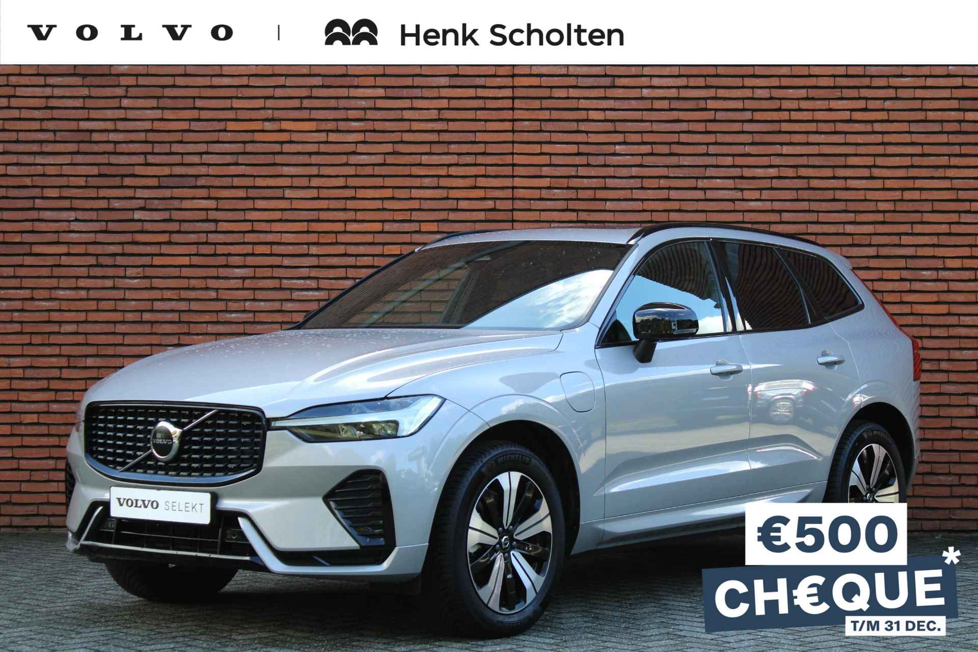 Volvo XC60 Recharge T6 350PK AWD Plus Dark, Adaptieve Cruise Control, Pilot Assist, Harman/Kardon audiosysteem, Panoramisch schuif-/kanteldak, Parkeersensoren voor en achter - 1/22