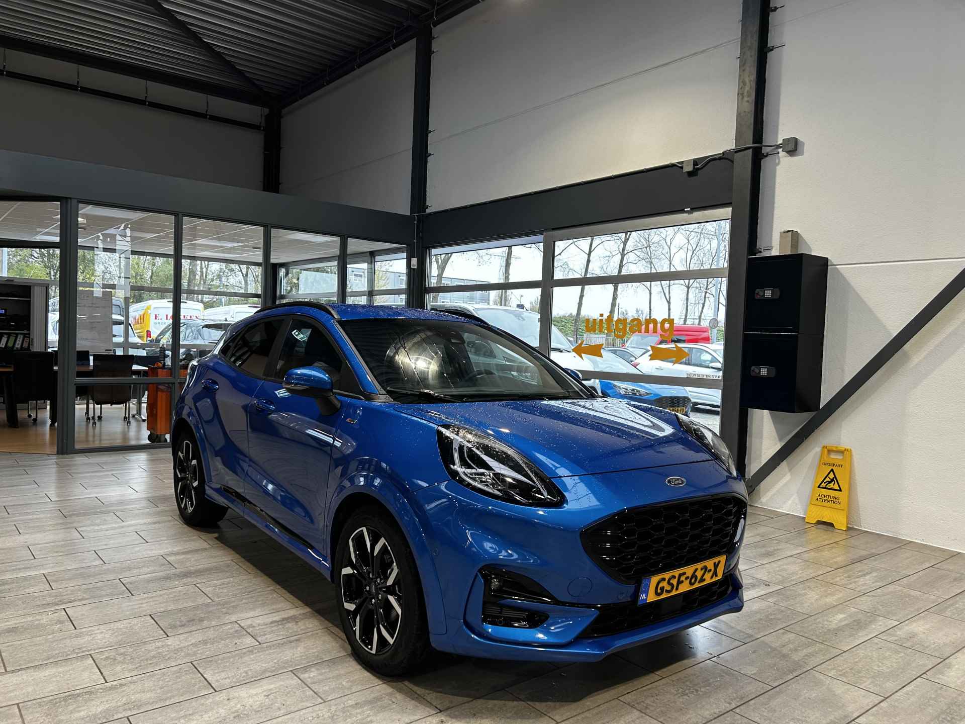 Ford Puma EcoBoost Hybrid 125 pk ST-Line X | Camera | LED | B&O | Half leer | 18" | Apple Carplay | Navi | Cruise - 3/17