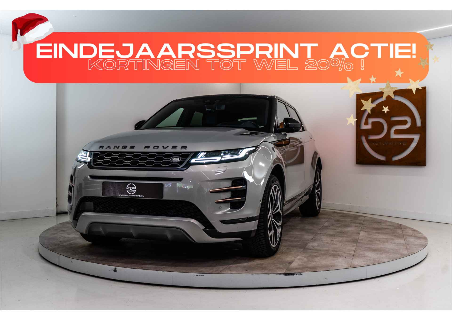 Land Rover Range Rover Evoque 2.0 P250 AWD R-Dynamic First Edition 249PK | Meridian | Memory | Sfeer | Glasdak | BOMVOL! 12 MND Garantie - 1/54