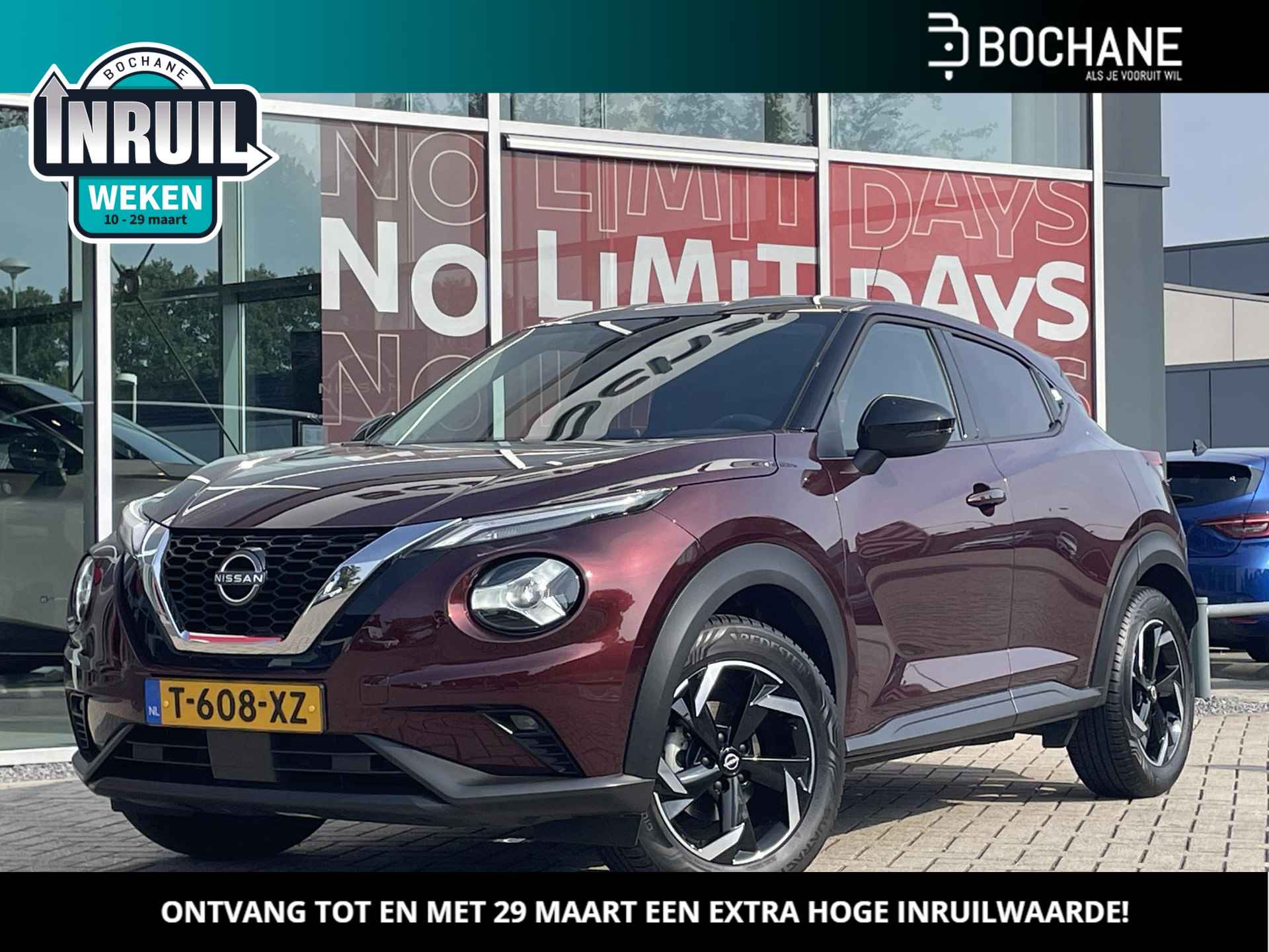 Nissan Juke 1.0 DIG-T 114 Acenta | Climate Control | Stoelverwarming | All-Season banden - 1/26