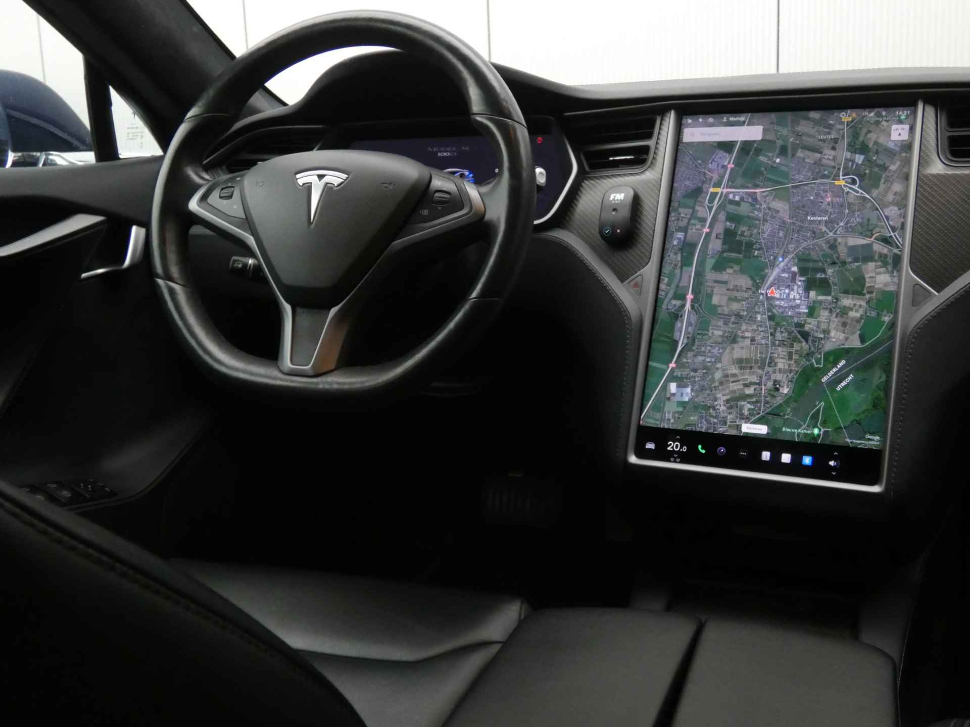 Tesla Model S 100D | Luchtvering | Schuif/-kanteldak | Autopilot 2.5 | Carbon | Org. NL - 22/57