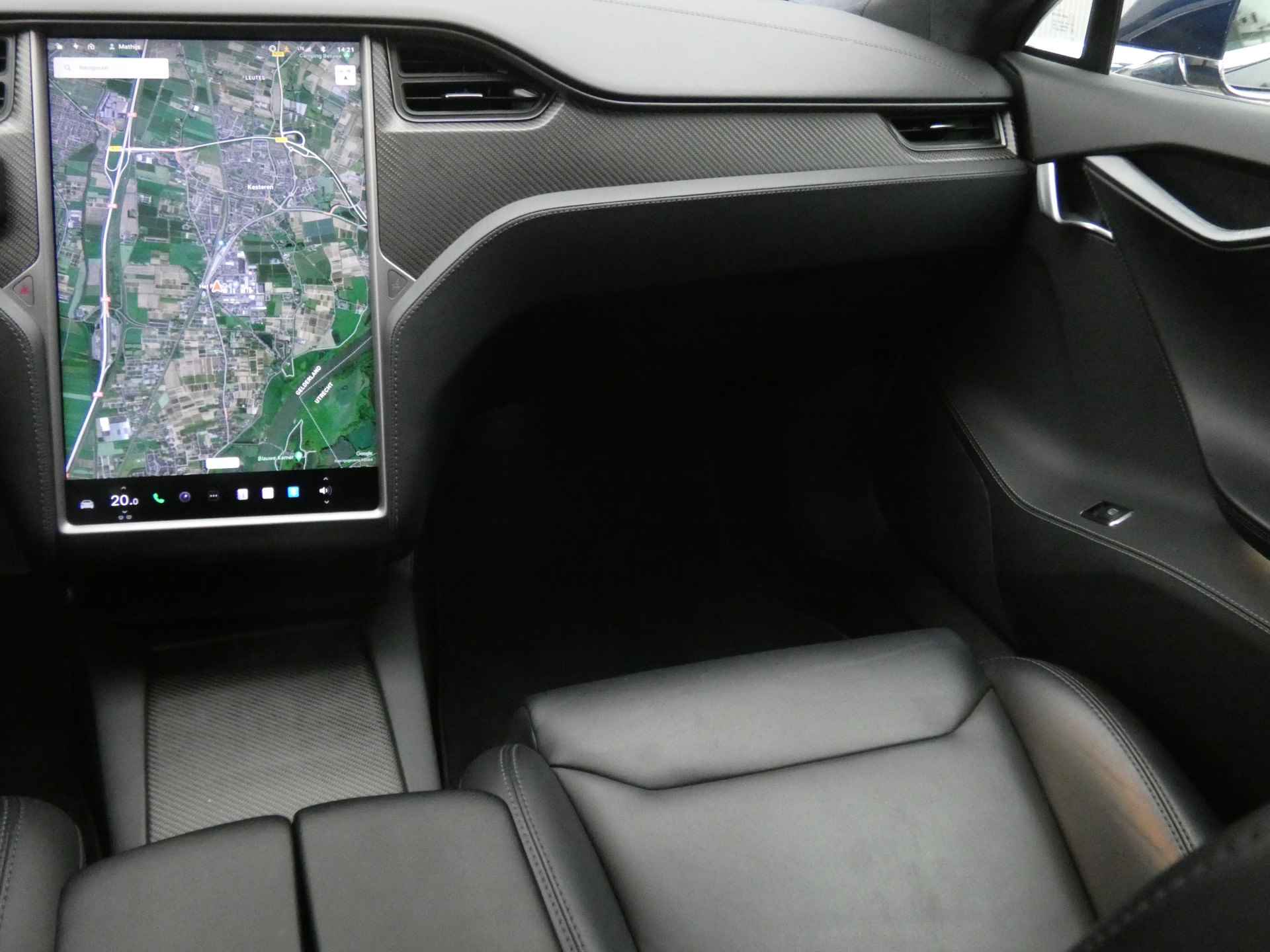 Tesla Model S 100D | Luchtvering | Schuif/-kanteldak | Autopilot 2.5 | Carbon | Org. NL - 24/57