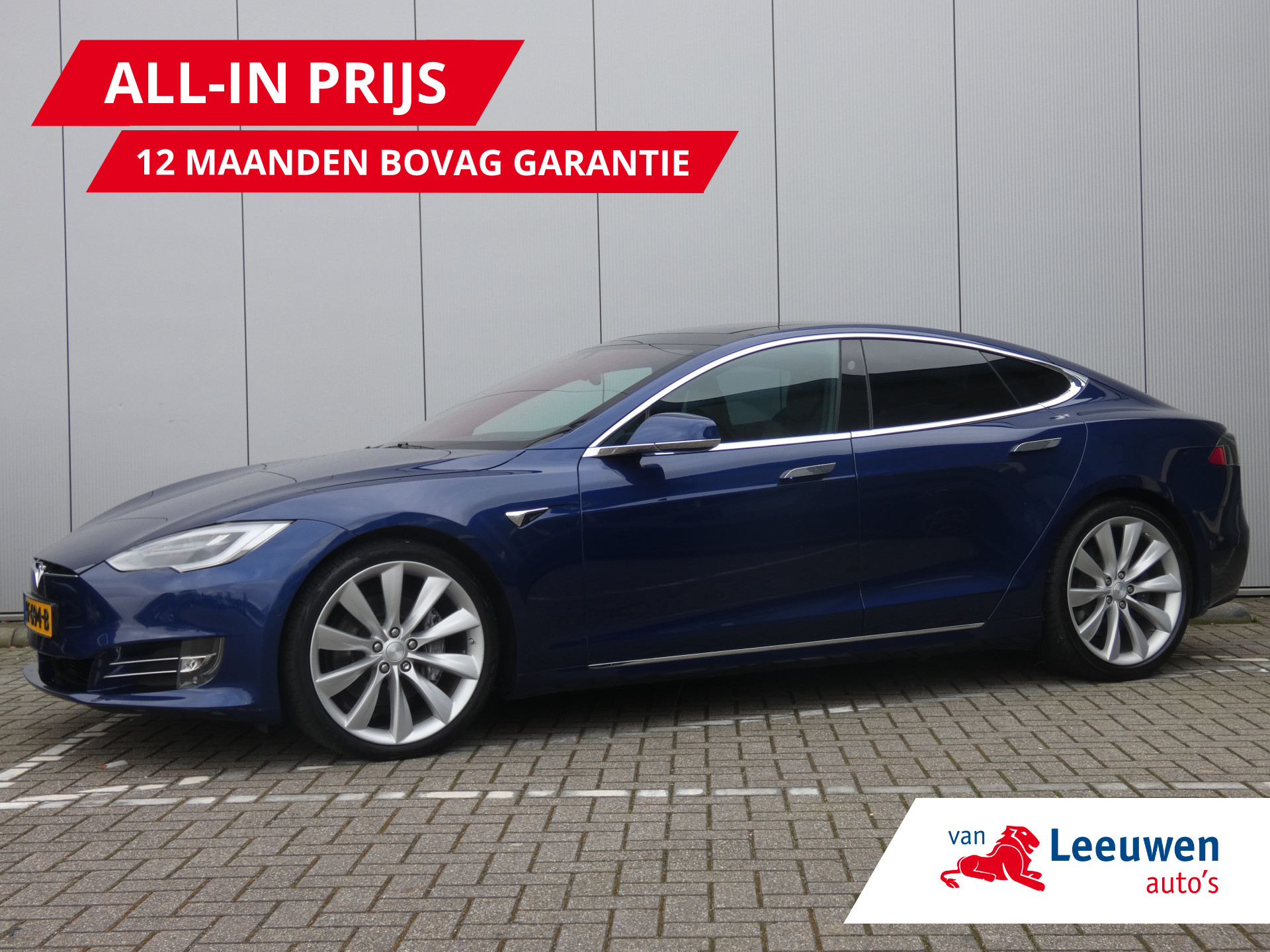 Tesla Model S 100D | Luchtvering | Schuif/-kanteldak | Autopilot 2.5 | Carbon | Org. NL bij viaBOVAG.nl