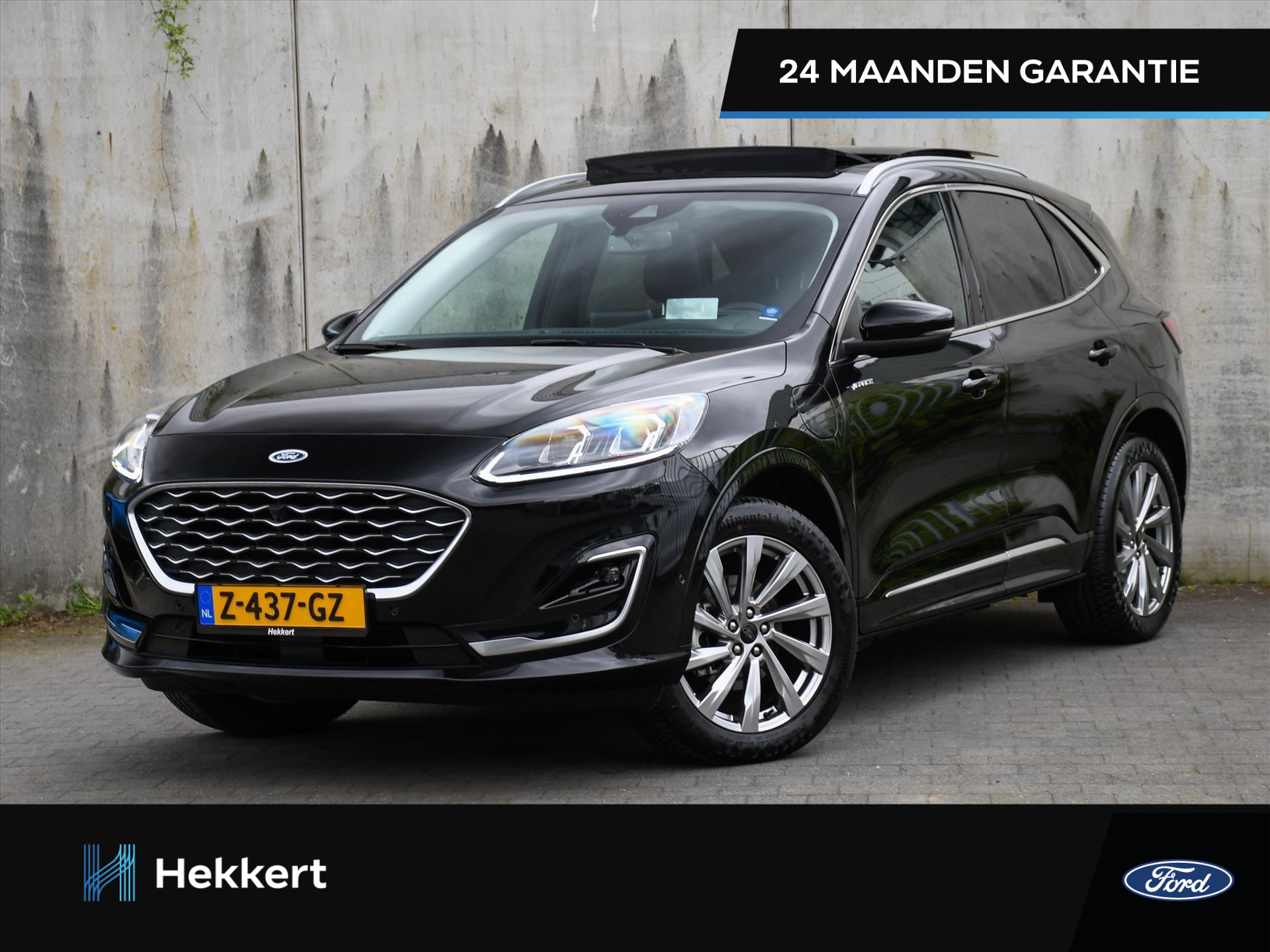 Ford Kuga Vignale 2.5 PHEV 225pk Automaat SCHUIF-DAK | LEDER | HUD | 19''LM | ADAPT. CRUISE | WINTER PACK | DAB | B&O