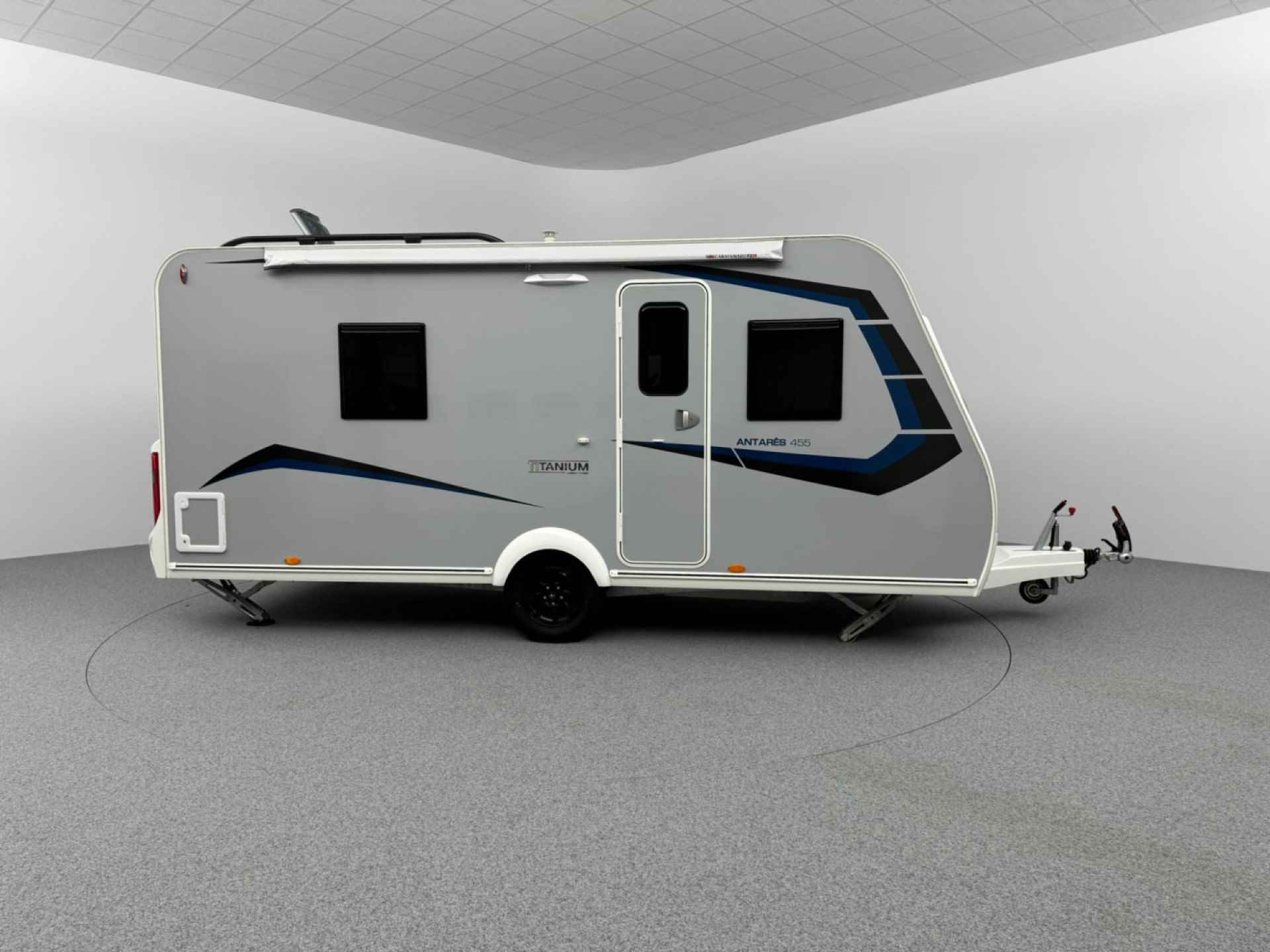 Caravelair Titanium 455 Anniversary Mover Zakluifel INLC STA - 4/24