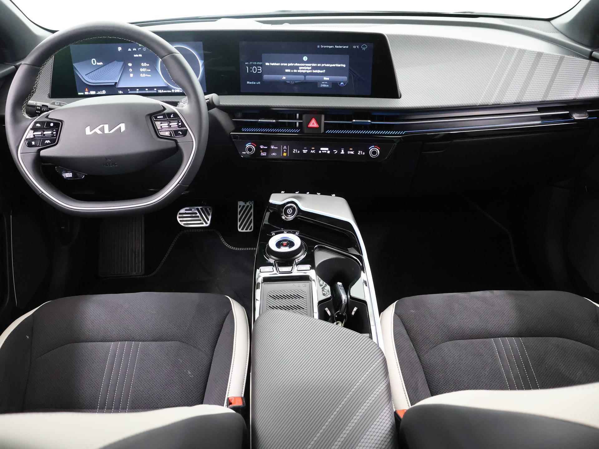 Kia EV6 Plus 77.4 kWh | Fiscaal 54060 | Panoramadak | Meridian Audio | Head-Up Display | Stoelventilatie | Relaxstoelen - 9/51