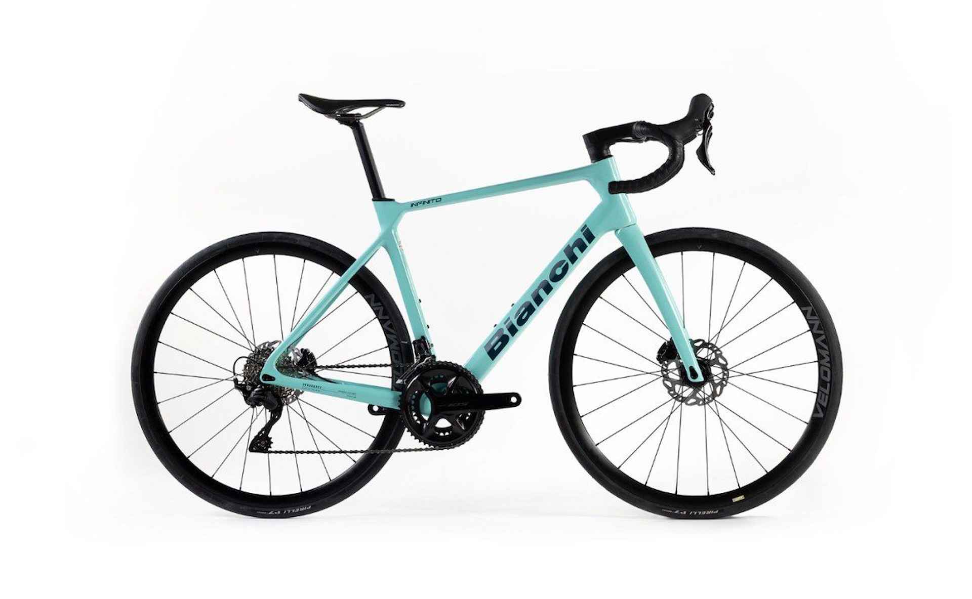 Bianchi INFINITO 105 12SP Heren 2K - CK CELESTE GLOSSY / BLACK DECALS 53cm 2025