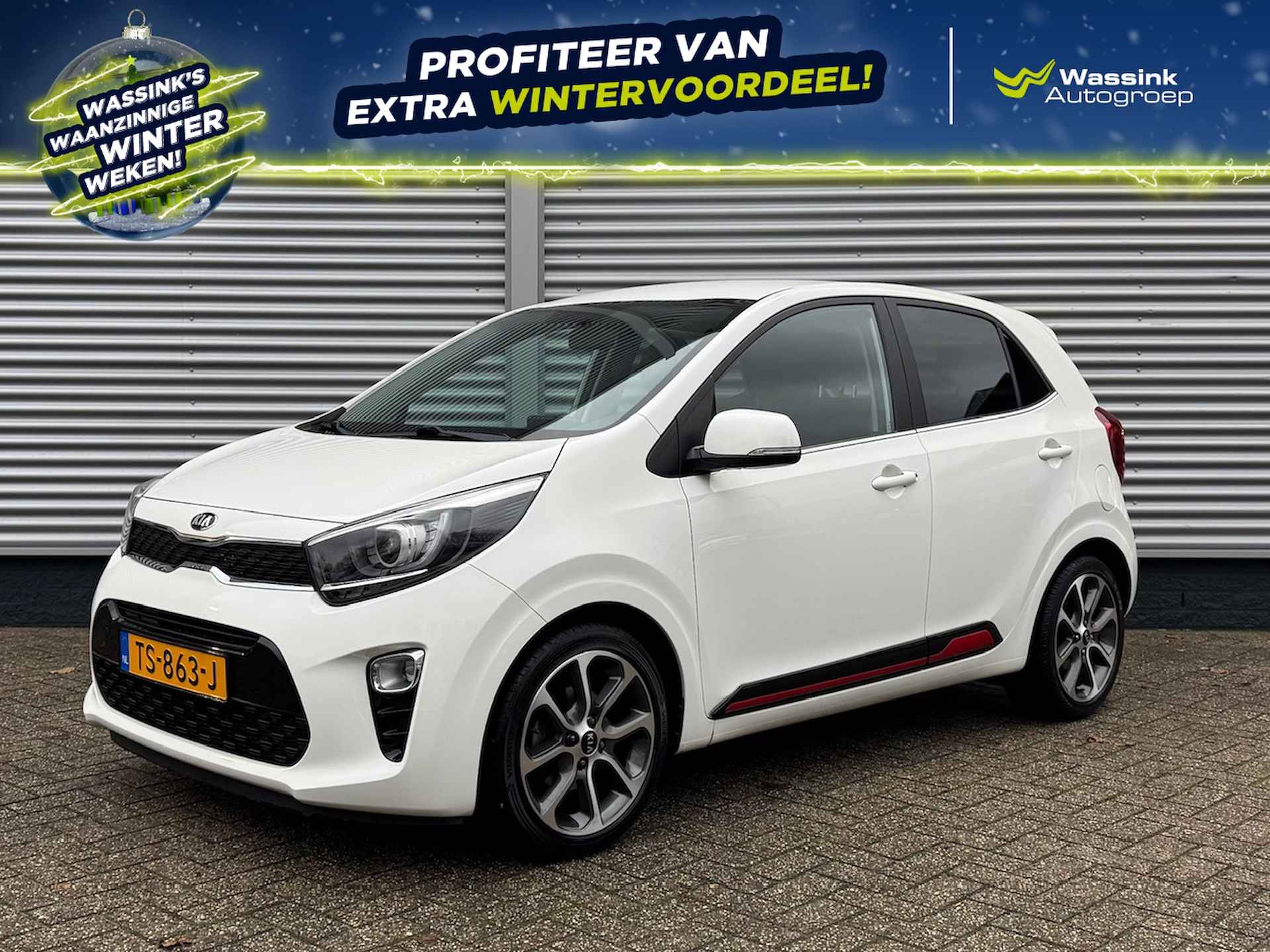 KIA Picanto 1.0 MPi 67pk 4-zits Design Edition | Navigatie | Climate Control | Lichtmetalen velgen | Lederlook | Camera | - 1/41