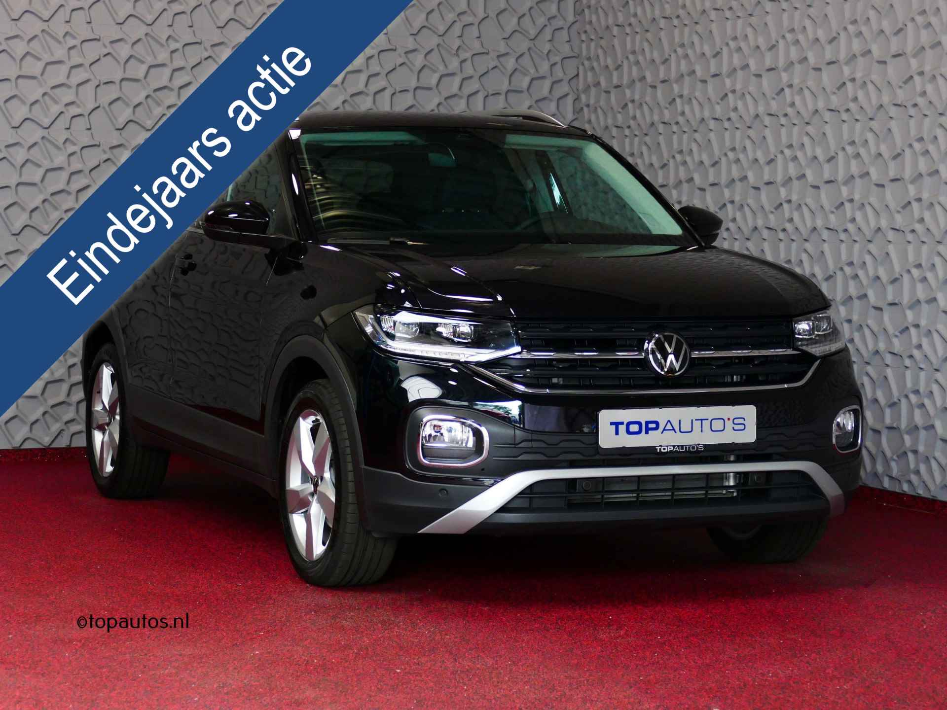 Volkswagen T-Cross TSI 110PK STYLE NAVI VIR.COCKPIT LED CARPLAY CAMERA STOELVERW. ADAP.CRUIS DAB 11/2023! 70 BIJNA NIEUWE VOLKSWAGEN'S UIT VOORRAAD LEVERBAAR - 1/74