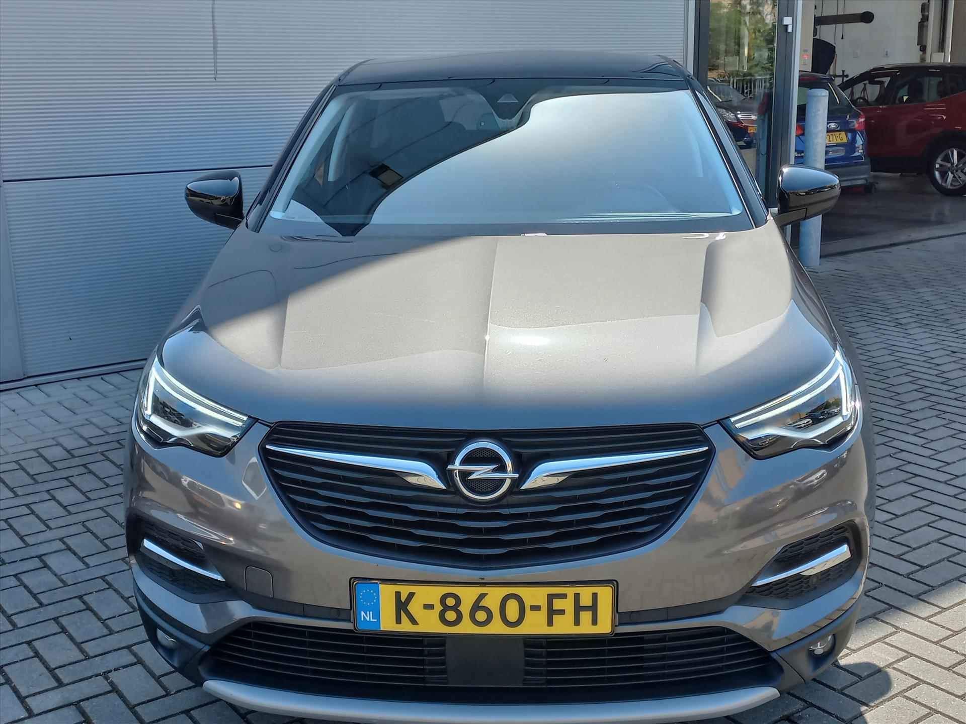 Opel Grandland X 1.2T 130pk ULTIMATE AUTOMAAT | Panorama dak | 18" Lm velgen | Leer met verwarming/koeling | Climate Control - 2/53