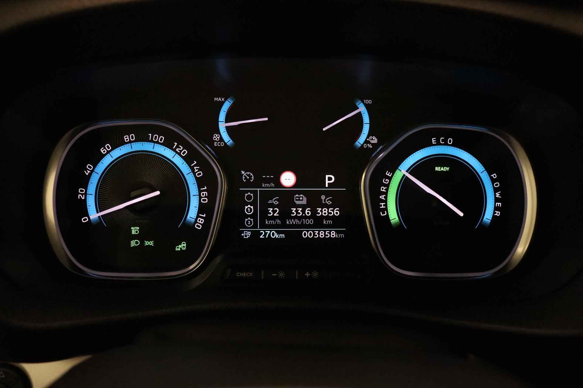 Peugeot e-Traveller 75 kWh Business Standard | 9 zits | Stoelverwarming | Achteruitrijcamera | Elektrische schuifdeuren | Keyless entry & start | Head up display | Lichtmetalen velgen | Xenon - 31/36