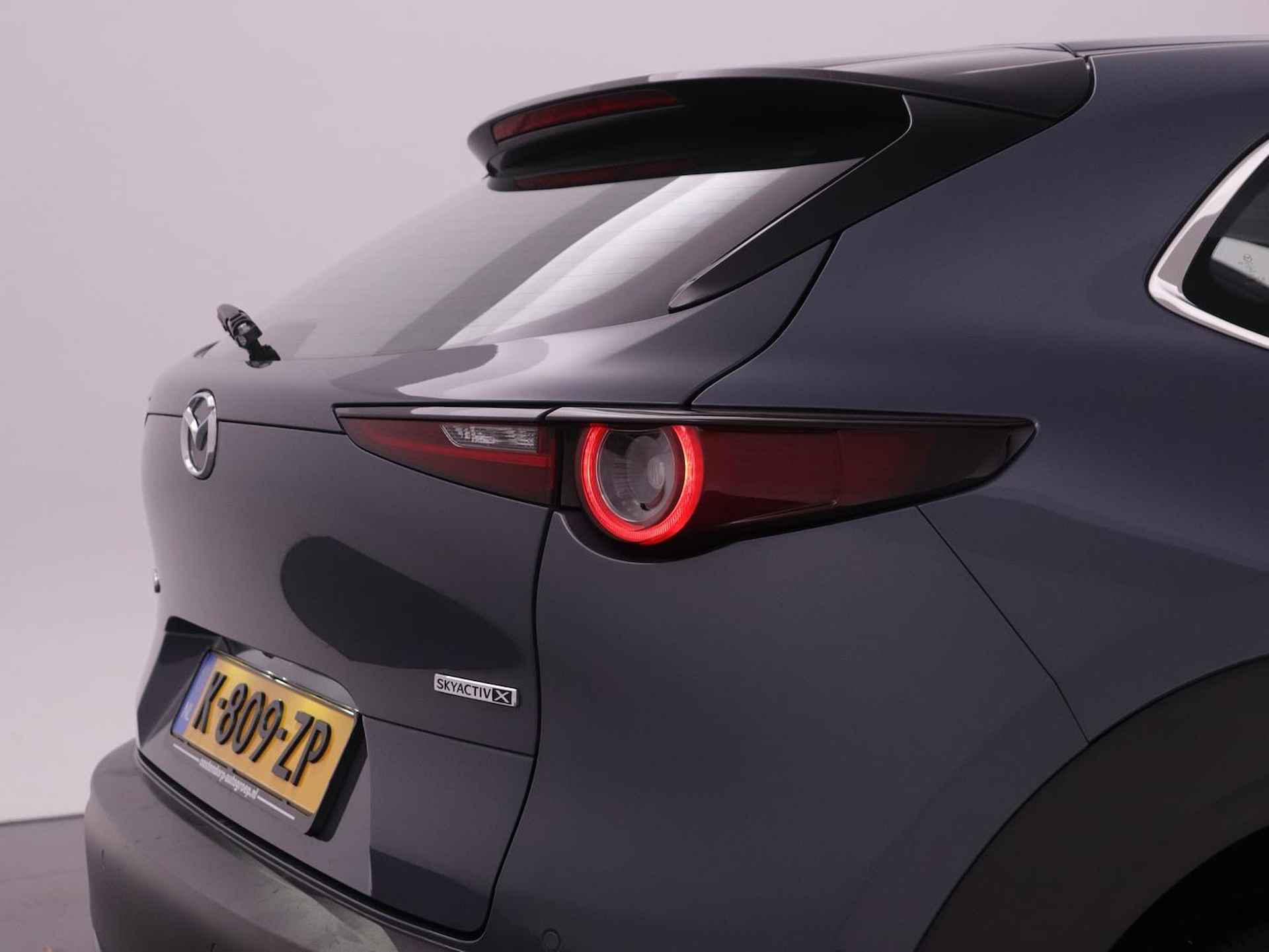 Mazda CX-30 2.0 SkyActiv-X Comfort 186pk | Rijklaarprijs! | 360 graden camera | Navigatie | Stoel- en stuurverwarming | Inclusief 36 maanden garantie!| - 34/40
