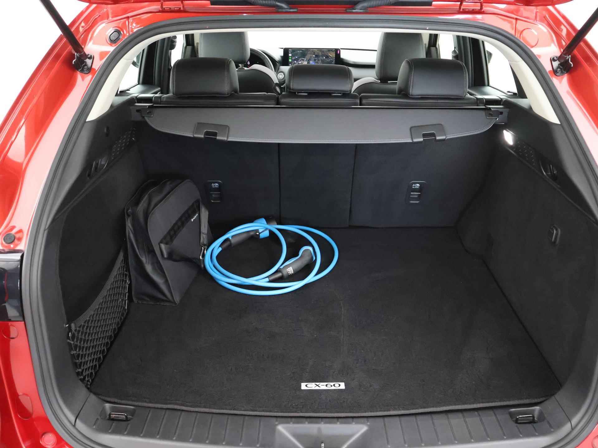 Mazda CX-60 2.5 e-SkyActiv PHEV 328 PK HOMURA + WEGKL. TREKHAAK | PANORAMA | HEAD-UP | 20 INCH | STOELVENTILATIE - 24/66