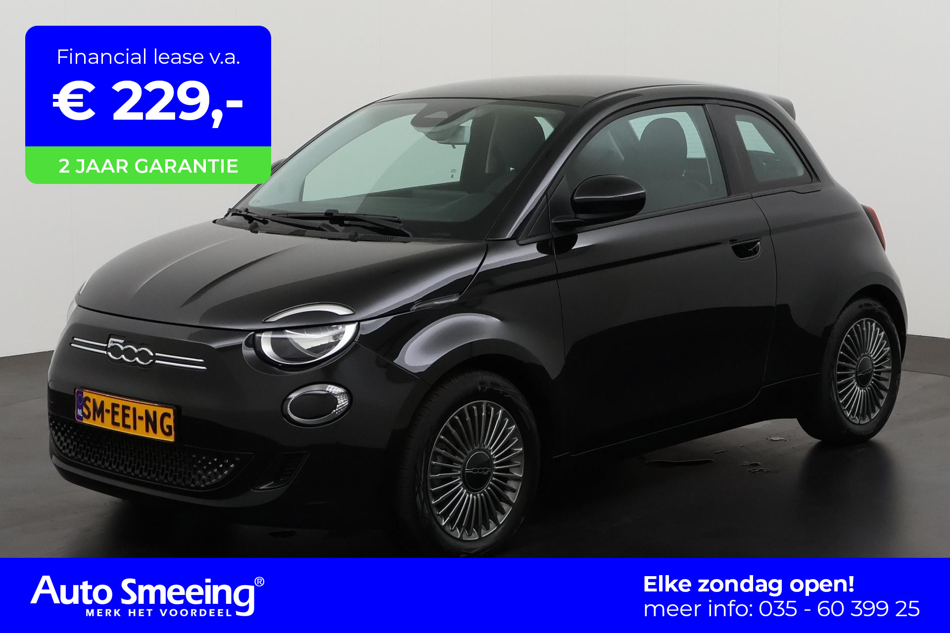 Fiat 500 Icon 42 kWh Limousine | 15.695,- na subsidie | Apple/Android Carplay | Virtual cockpit | Navigatie | Zondag Open!