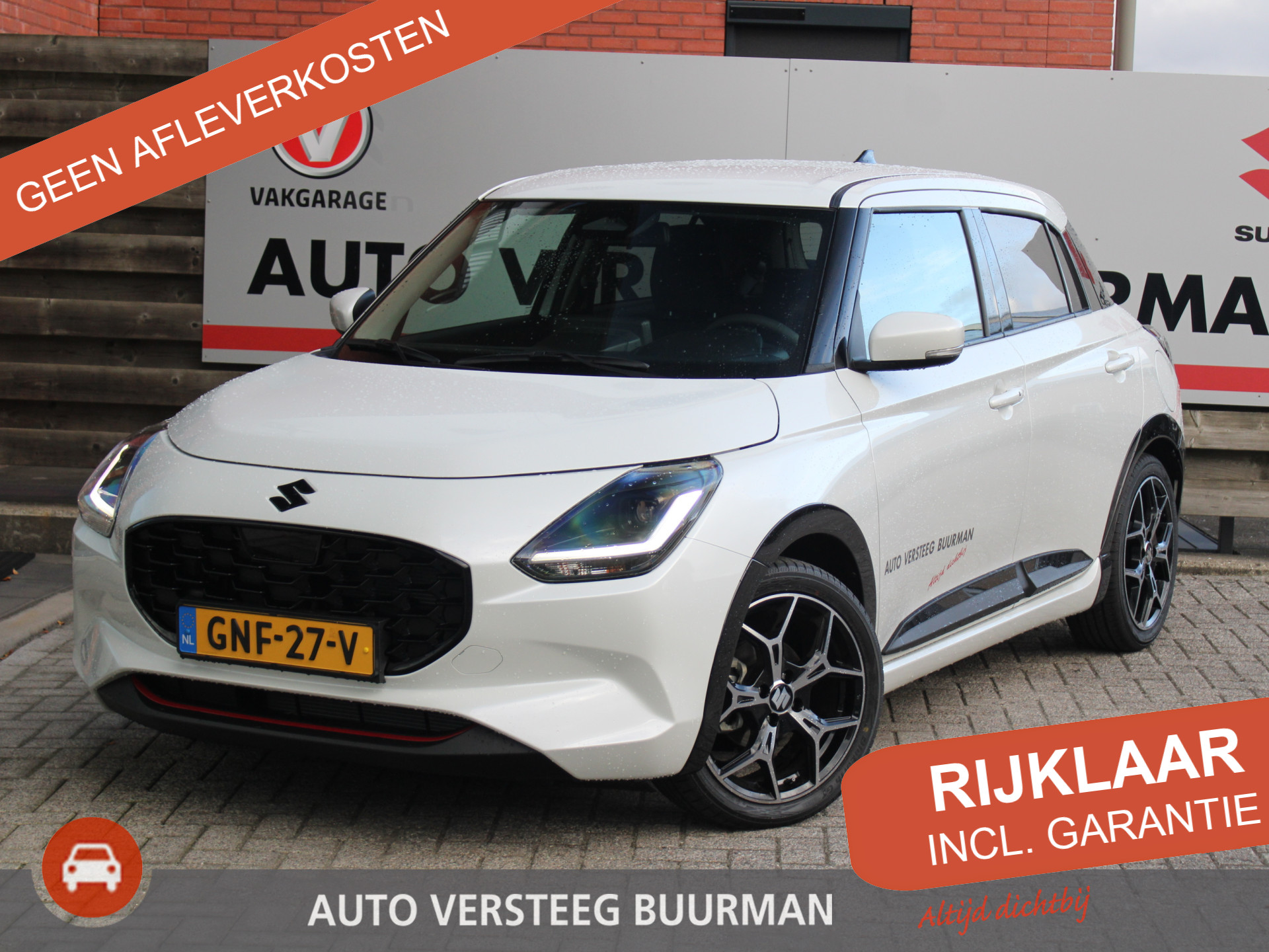 Suzuki Swift 1.2 Style Smart Hybrid GT-Styling Pakket, Navigatie, Parkeersensoren, Adaptieve Cruise Control, Draadloos Apple Carplay/Android Auto