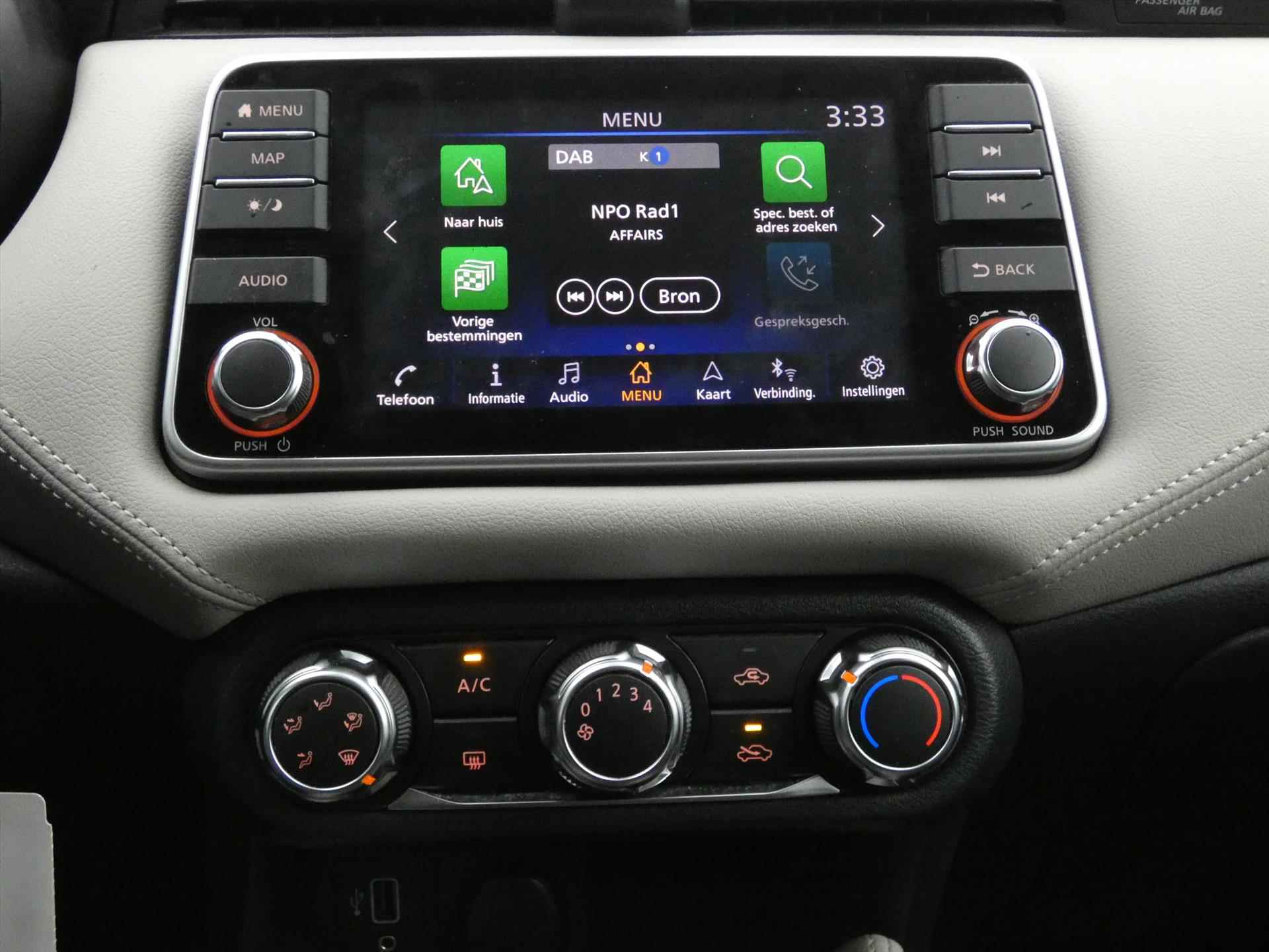 NISSAN Micra 1.0 IG-T 92pk N-Design | Carplay | Cruise | Dab+ | - 21/35