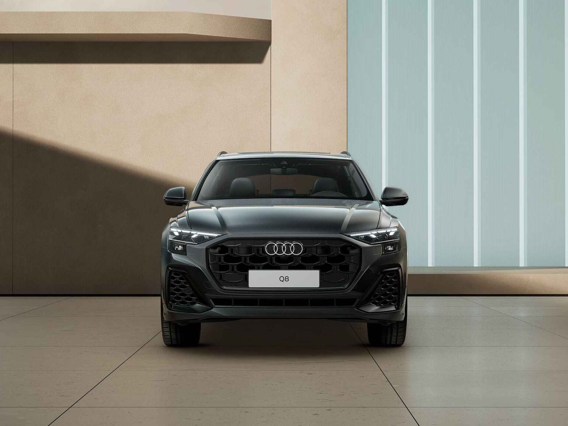 Audi Q8 Pro Line S 55 TFSI e 290 kW / 394 pk CUV 8 versn. Audi Q8 55 TFSI e quattro Pro Line S · B&O sound systeem · Comfortsleutel · Panoramadak · Optiekpakket zwart · Assistentiepakket tour + parking - 7/8