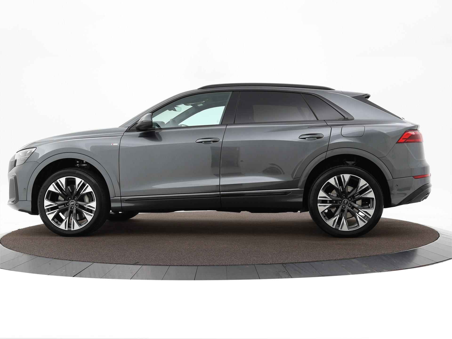 Audi Q8 Pro Line S 55 TFSI e 394 PK · B&O sound systeem · Comfortsleutel · Panoramadak · Optiekpakket zwart · Assistentiepakket tour + parking - 31/41