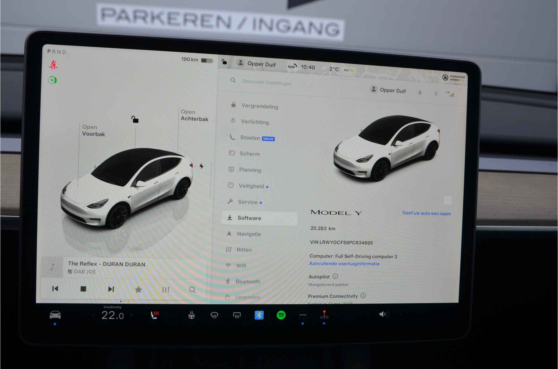 Tesla Model Y RWD 58 kWh 20" Alu, AutoPilot, LFP accu (100% opladen) - 22/35