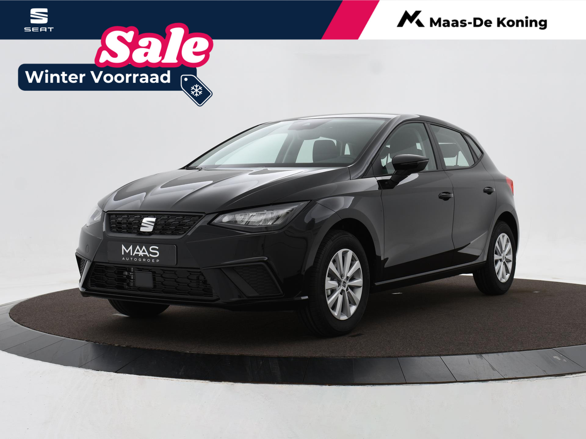 SEAT Ibiza 1.0 EcoTSI Style | Apple Carplay | Lichtmetalen velgen | Parkeersensoren | Privatelease 389,- | Incl. Inruilvoordeel |