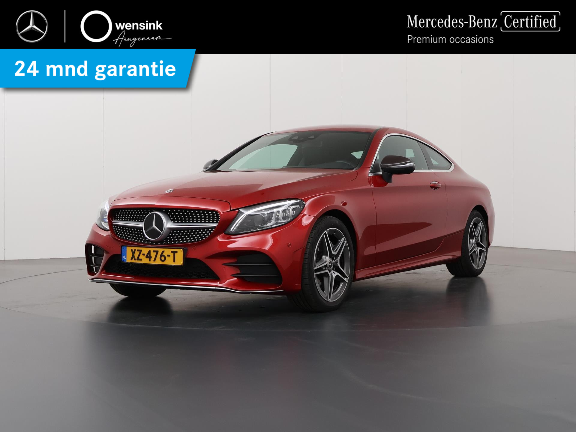Mercedes-Benz C-klasse Coupé 200 Advantage AMG | Rij-assistentiepakket | Achteruitrijcamera | Digitaal dashboard | Led-koplampen | Comand navigatie | bij viaBOVAG.nl