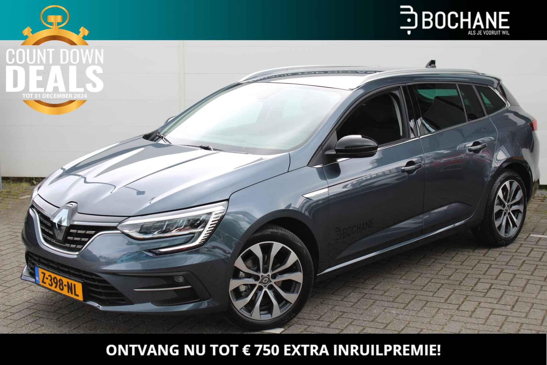 Renault Mégane Estate 1.3 TCe 140 EDC Techno | Trekhaak 1700KG! | Automaat | Groot Scherm | Winter Pack | LMV. | Half Leder | Geen Import! - 1/28