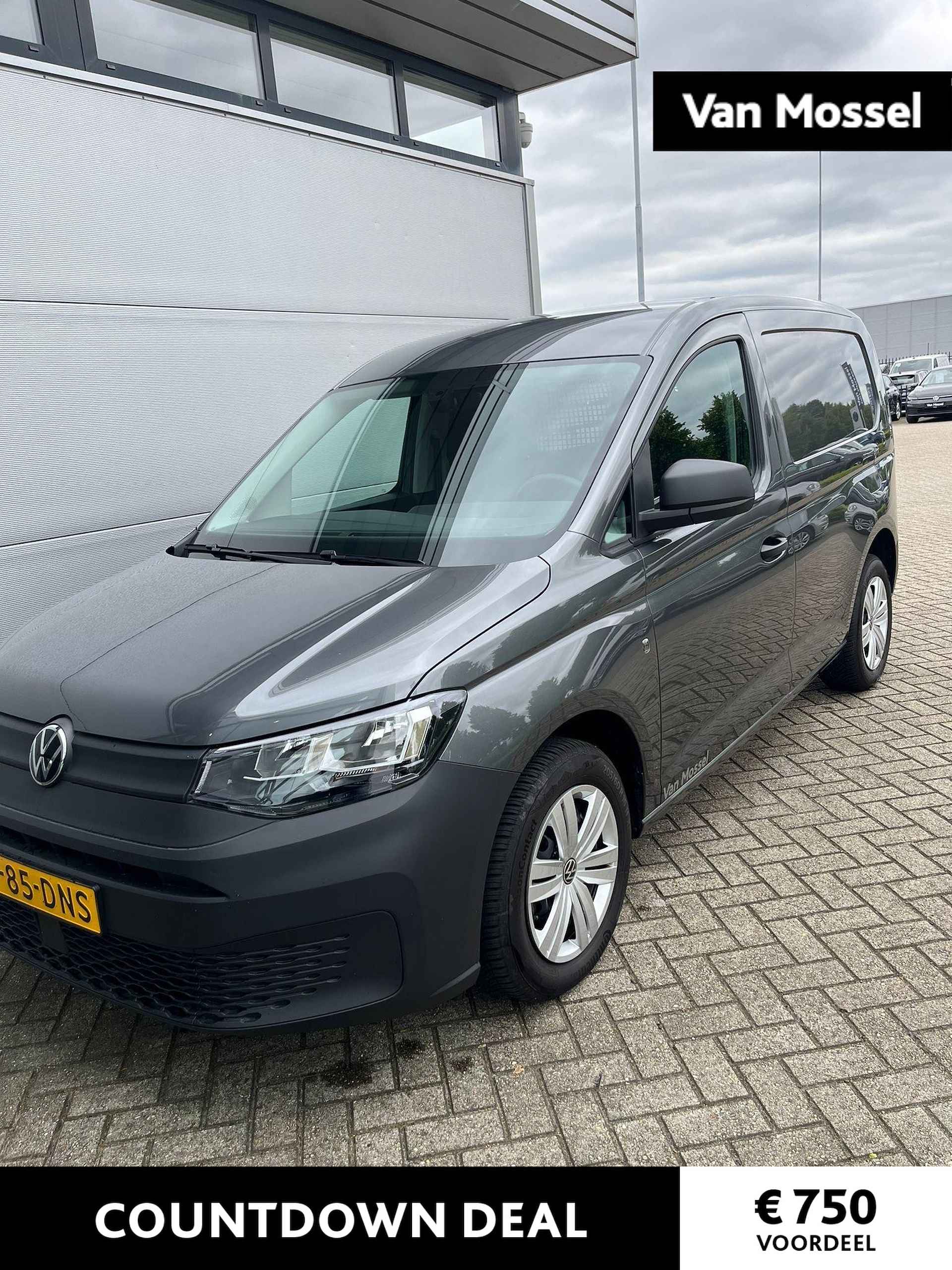 Volkswagen Caddy Cargo 2.0 TDI Style | Parkeersensoren | Navigatie | Cruise control | Climate control | - 1/17