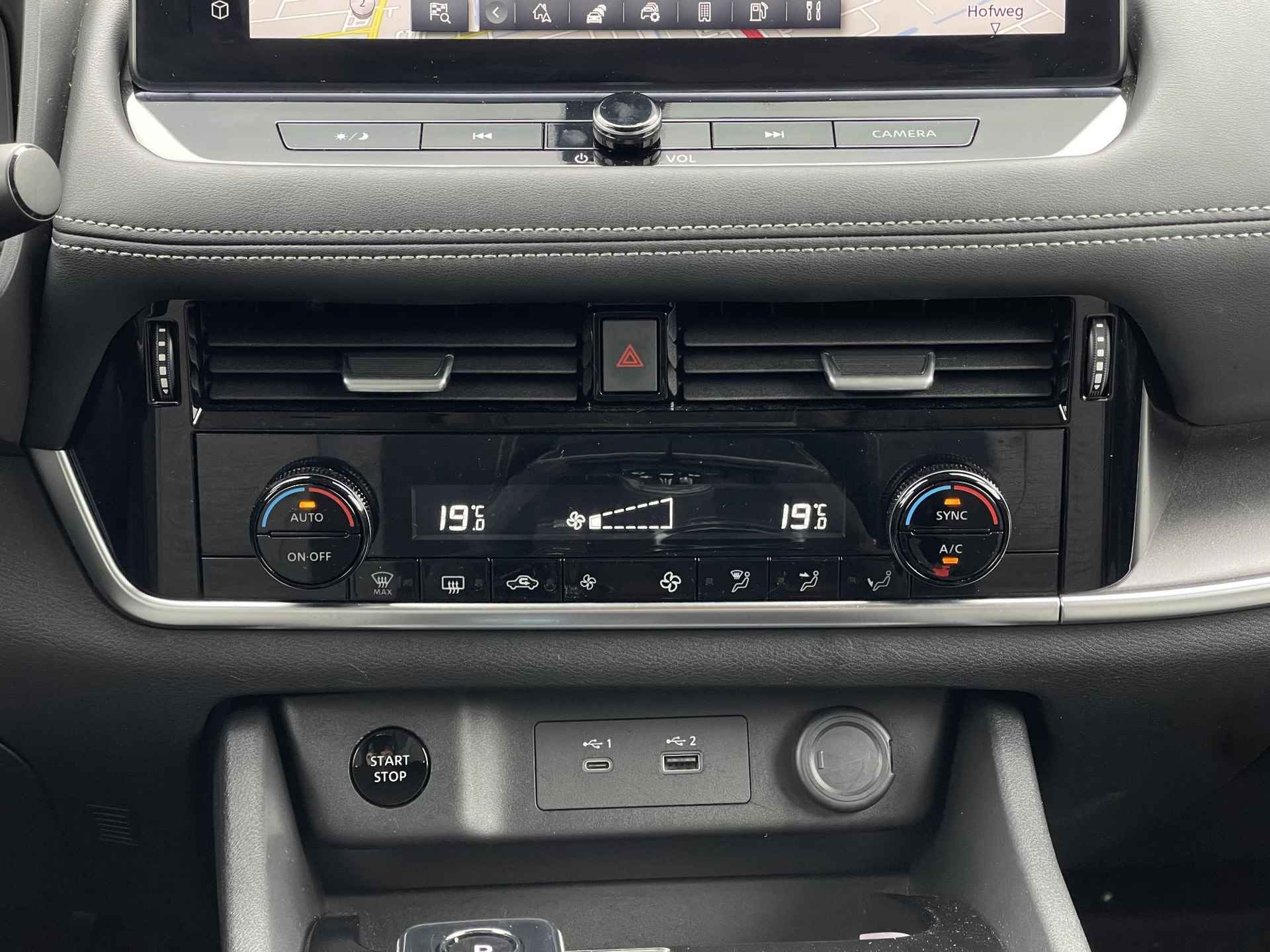 Nissan X-Trail 1.5 e-4orce N-Connecta 4WD 7p. Lounge Pack | Panoramadak | Adapt. Cruise Control | 360° Camera | Dodehoek | Apple Carplay/Android Auto | Rijklaarprijs! - 21/27