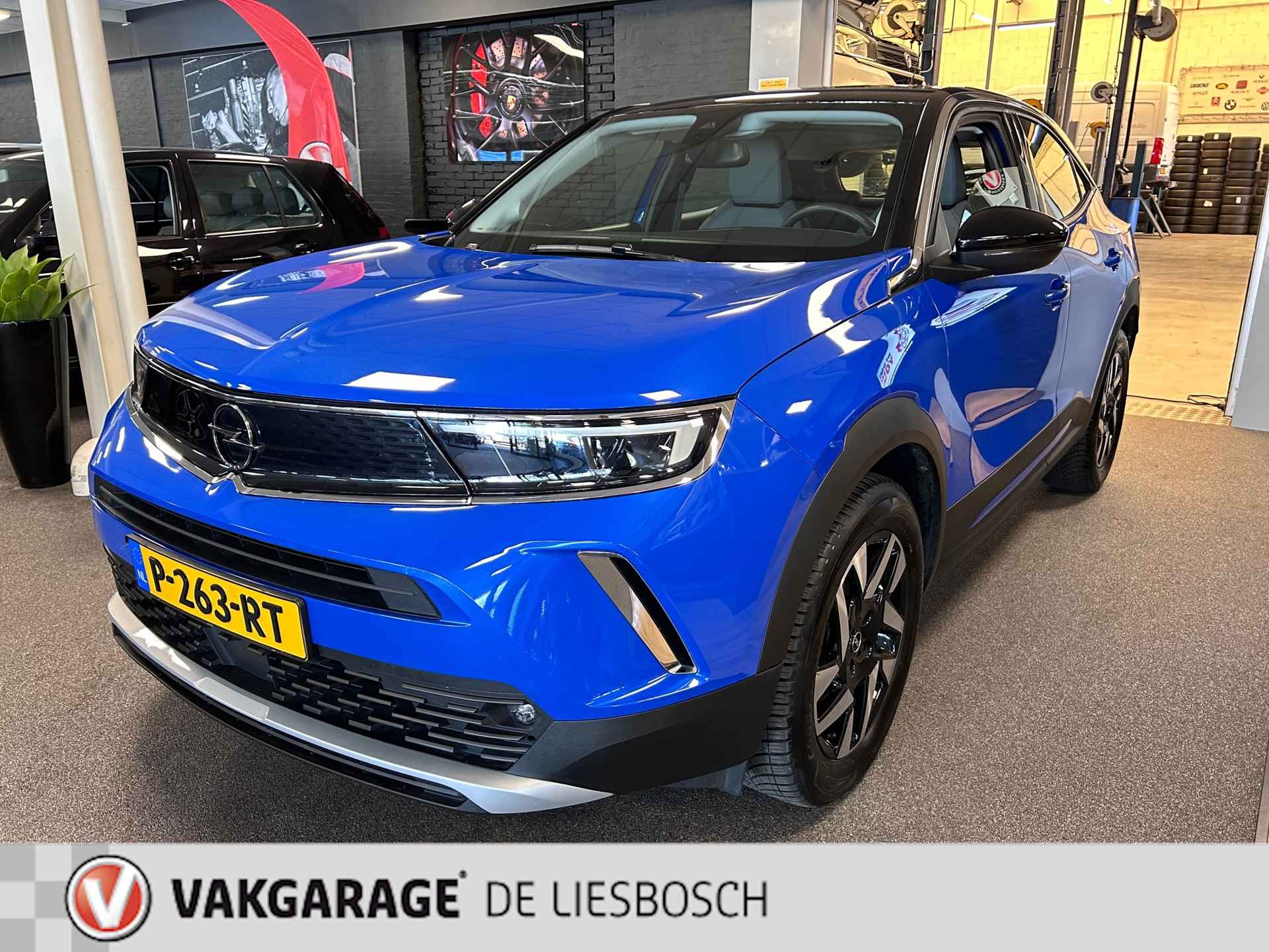 Opel Mokka 1.2 GS Line / Airco / achteruitrijcamera / Navigatie / metallic blauw - 12/29