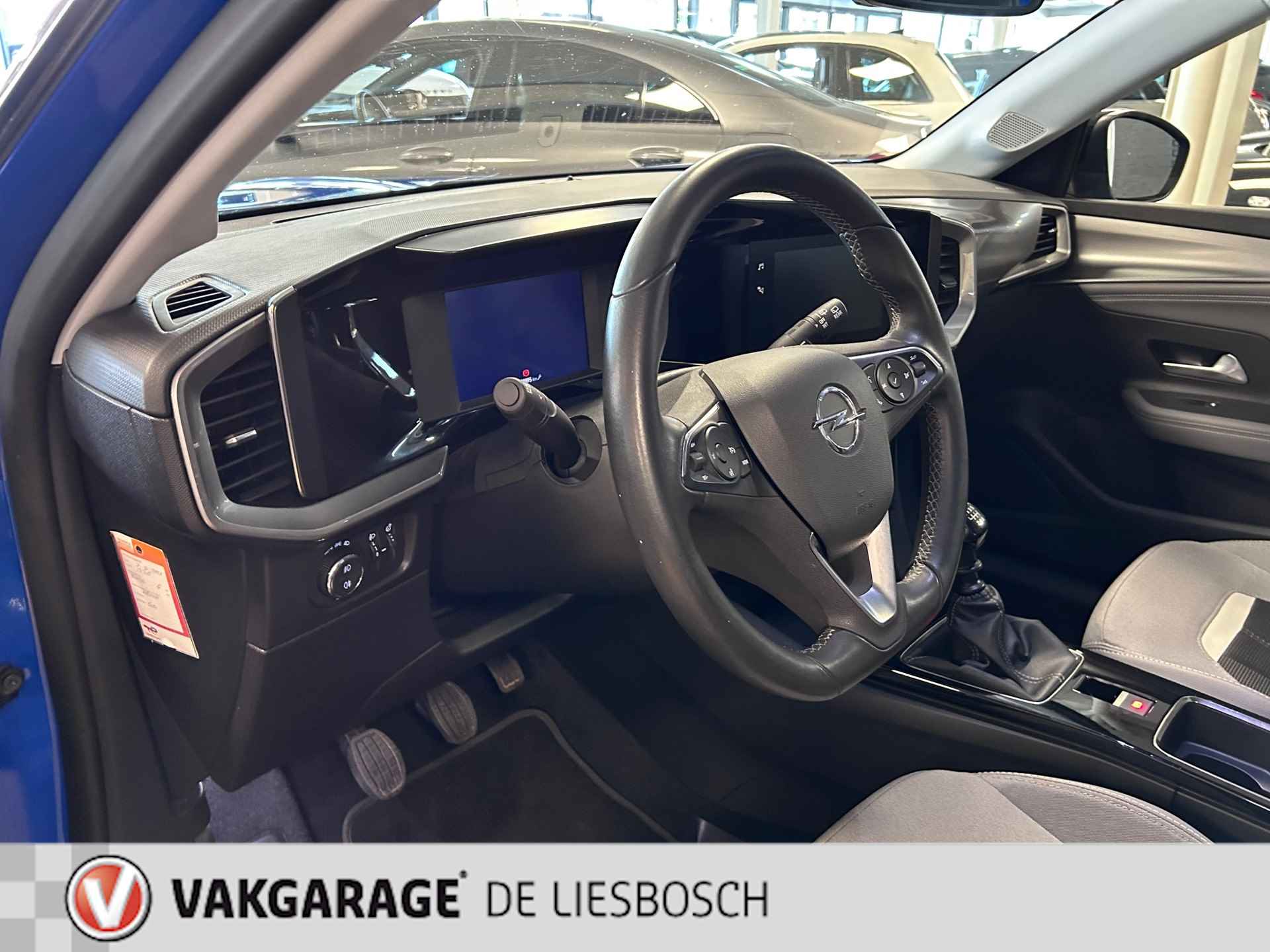 Opel Mokka 1.2 GS Line / Airco / achteruitrijcamera / Navigatie / metallic blauw - 13/29