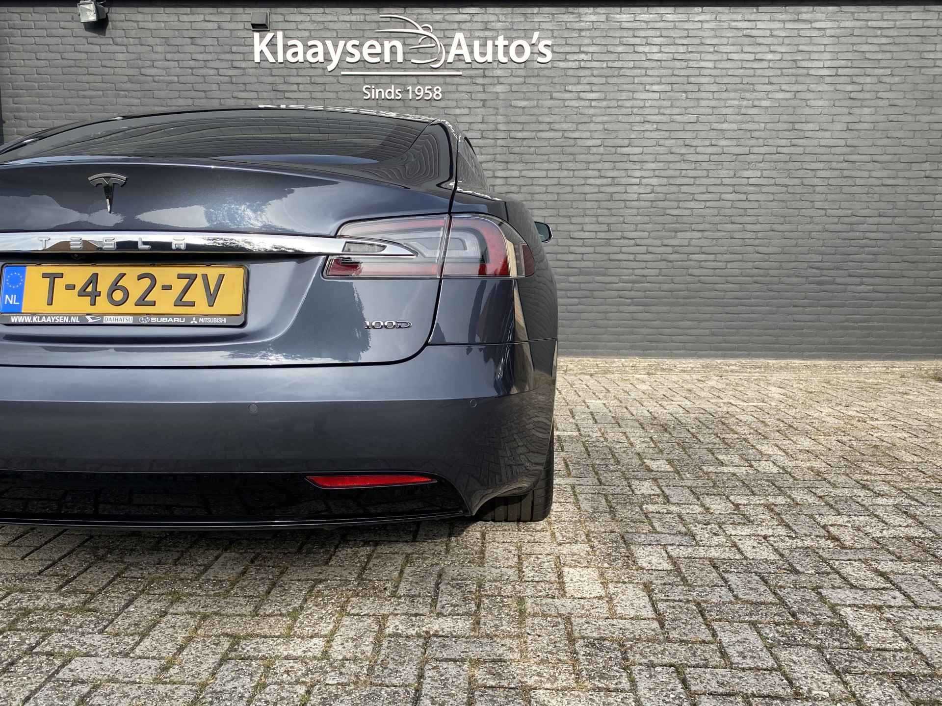 Tesla Model S 100D  Long Range AWD | incl. BTW | panoramadak | autopilot | luchtvering | adaptieve cruise - 16/40