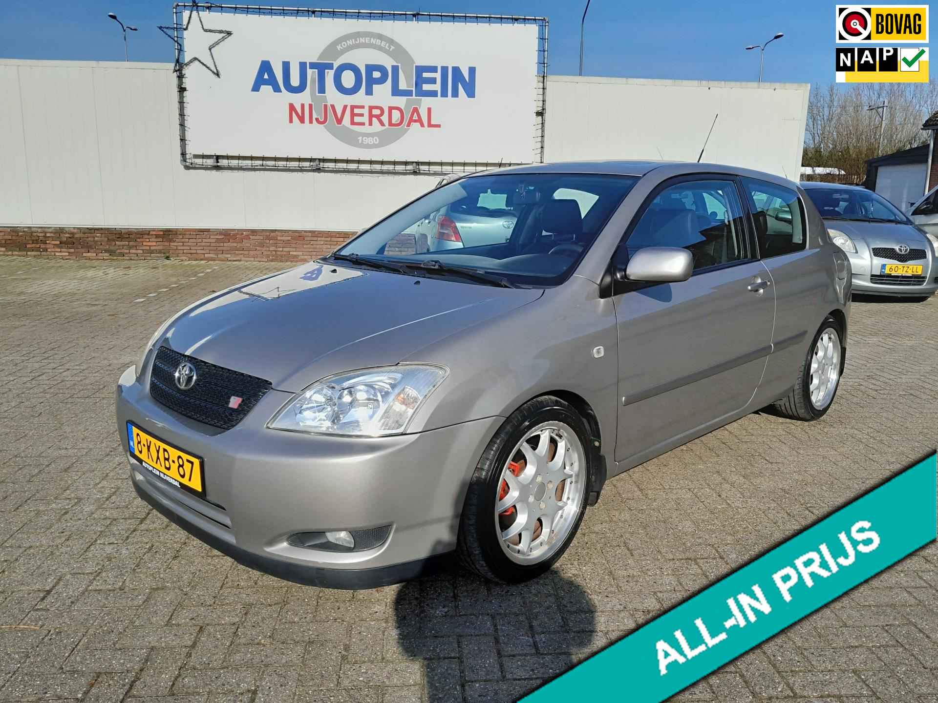 Toyota Corolla 1.8 VVTL-i T-Sport supernette auto voor de liefhebber!