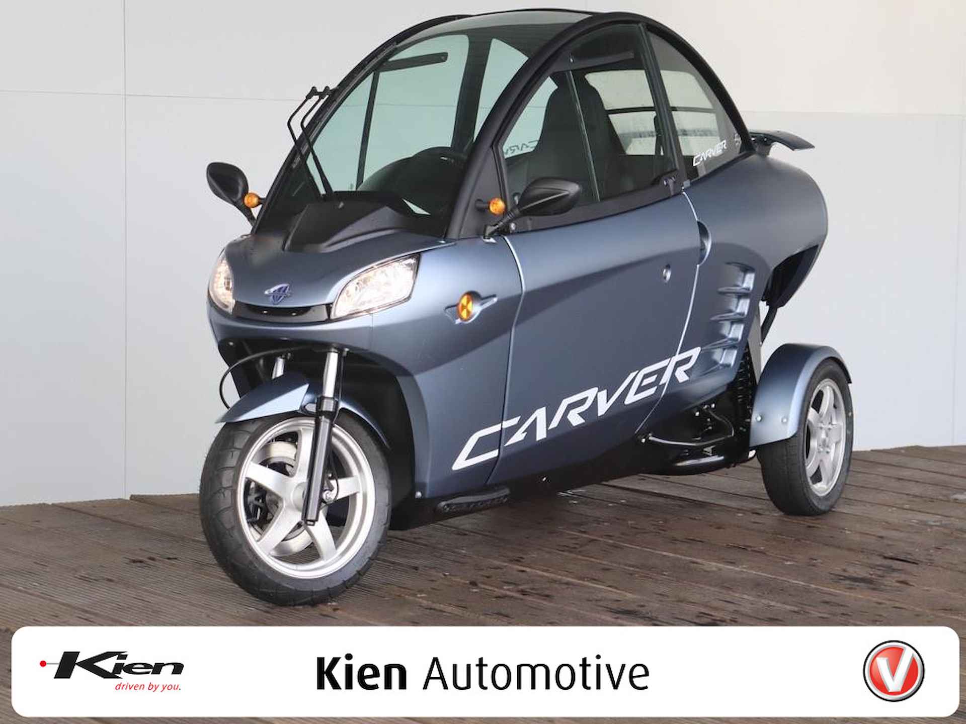 Carver S+ 7.1 kWh | 80 KM | 100% Electric | Bluetooth | Soft top | - 1/22